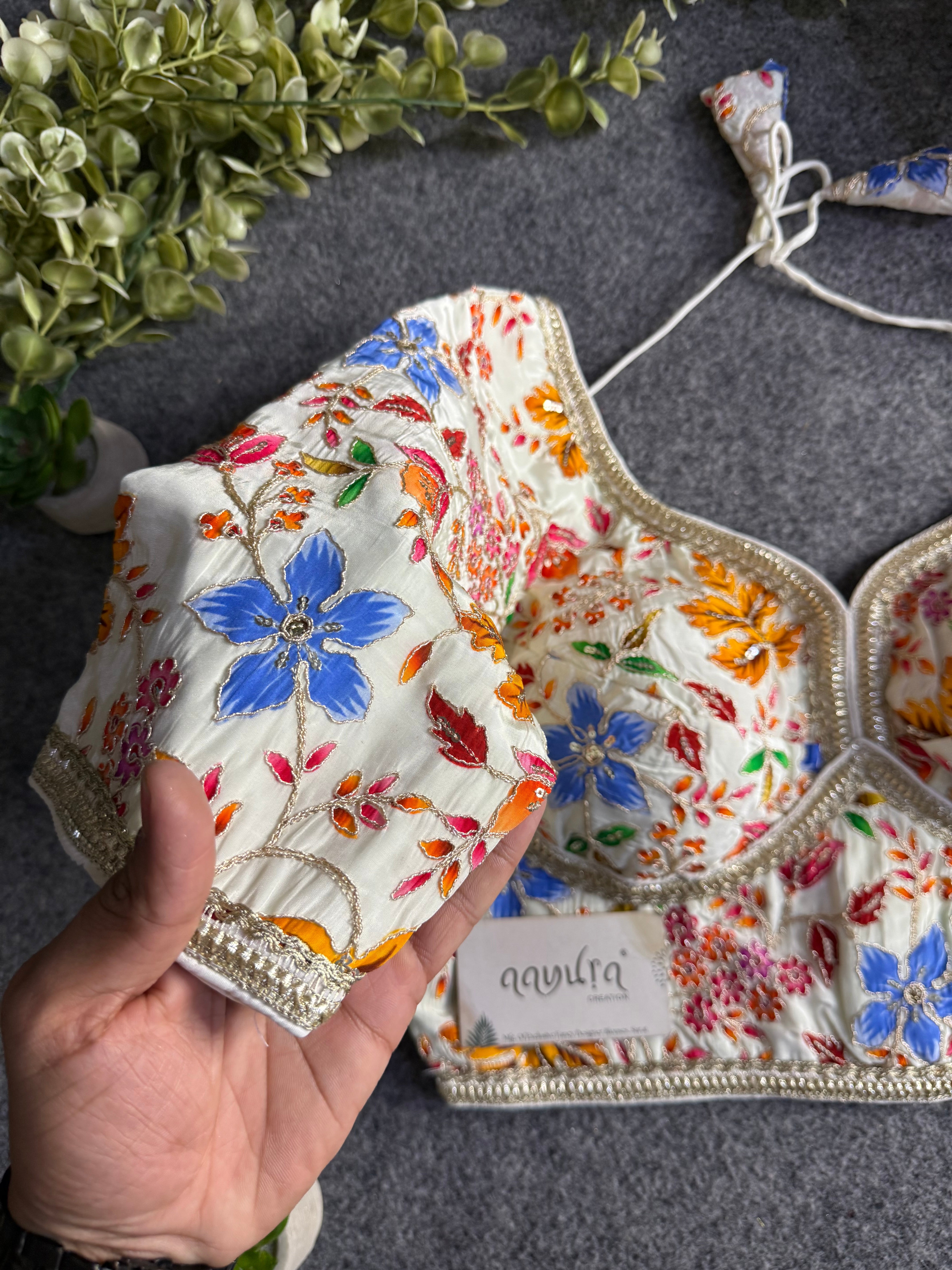Heritage Sabyasachi Style Designer Blouse