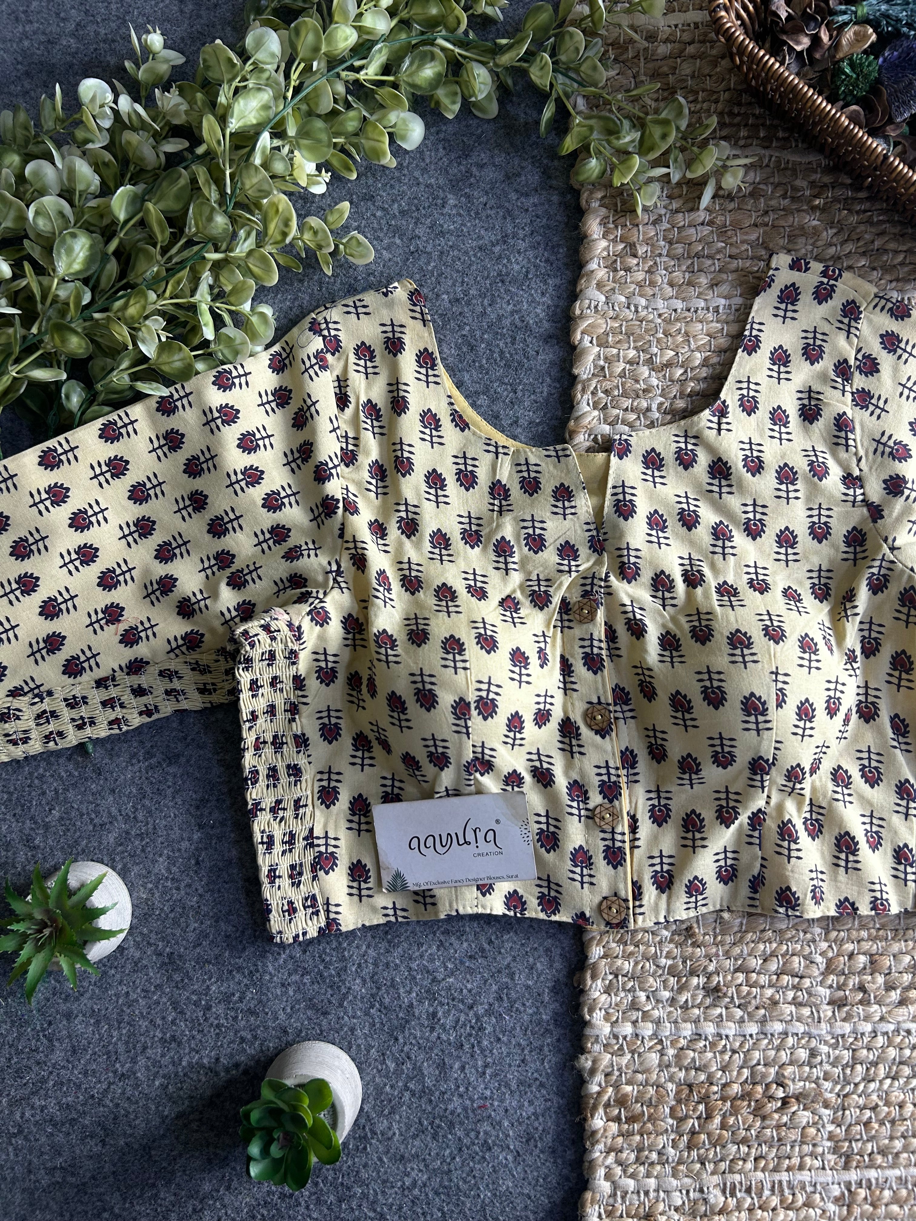 Cotton Streatchable Blouse