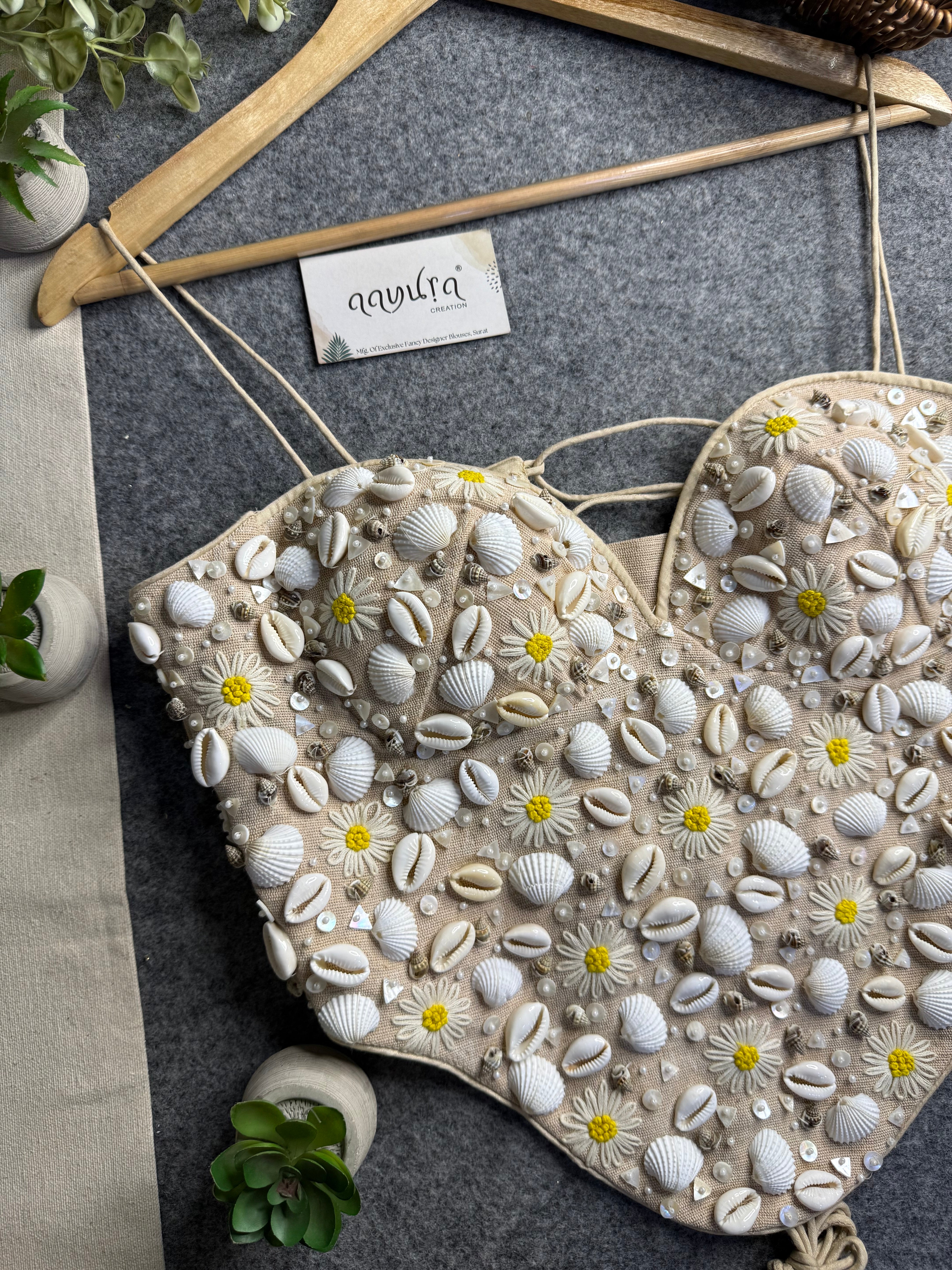 Ocean Muse – Premium Cordset Blouse