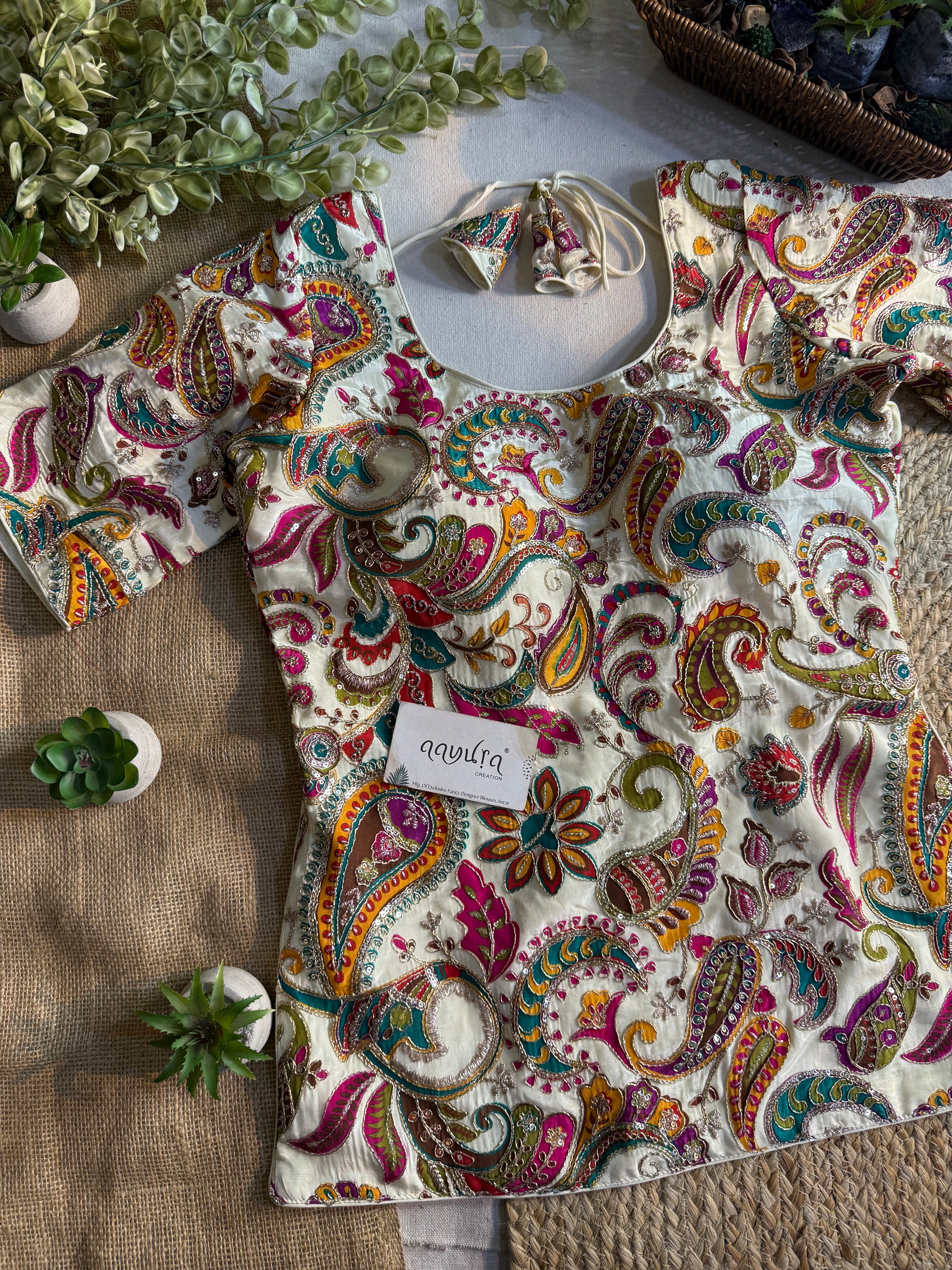 Zarmina Peplum Blouse 2