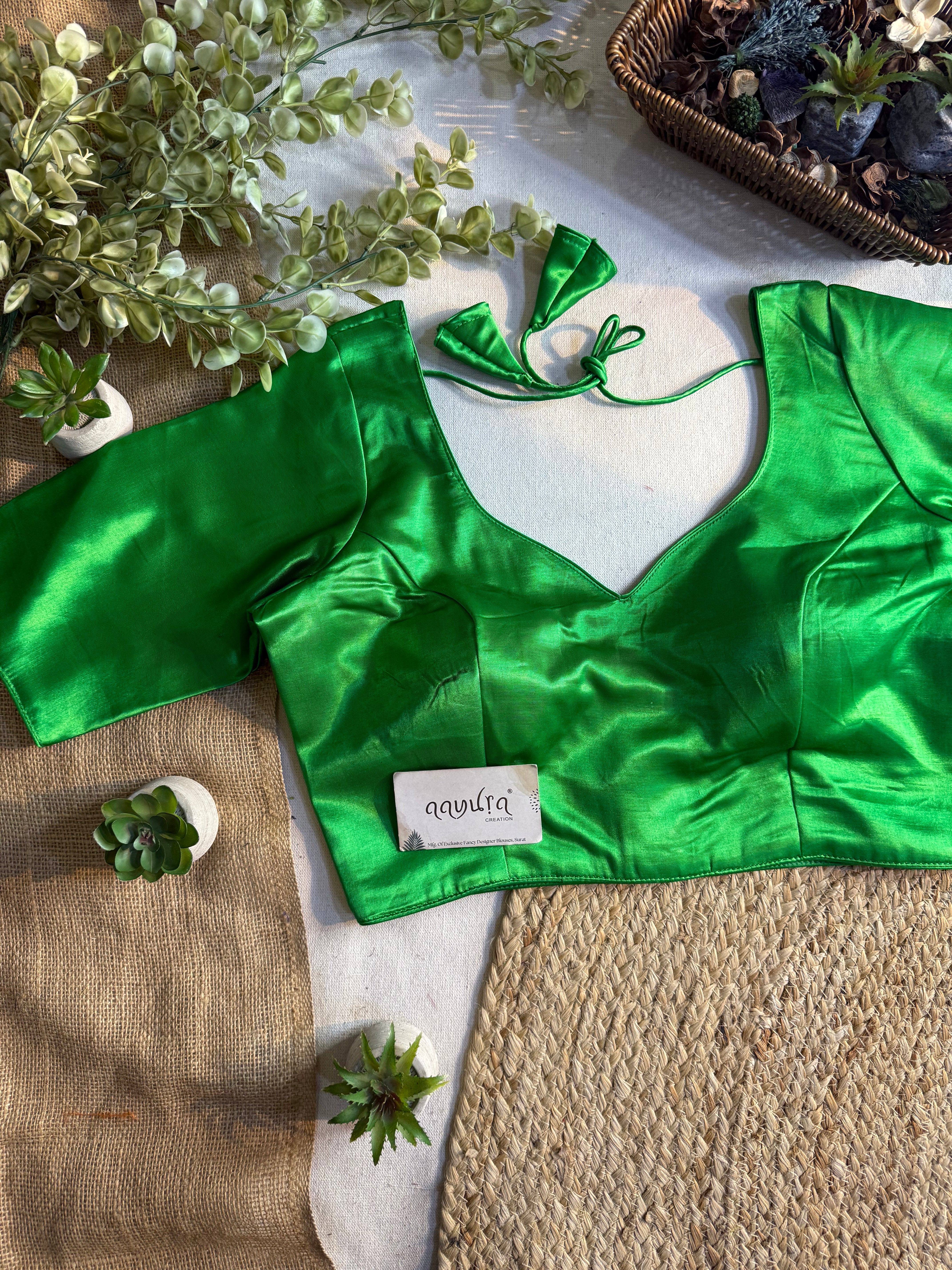 Zeenat Silk Gajji Blouse