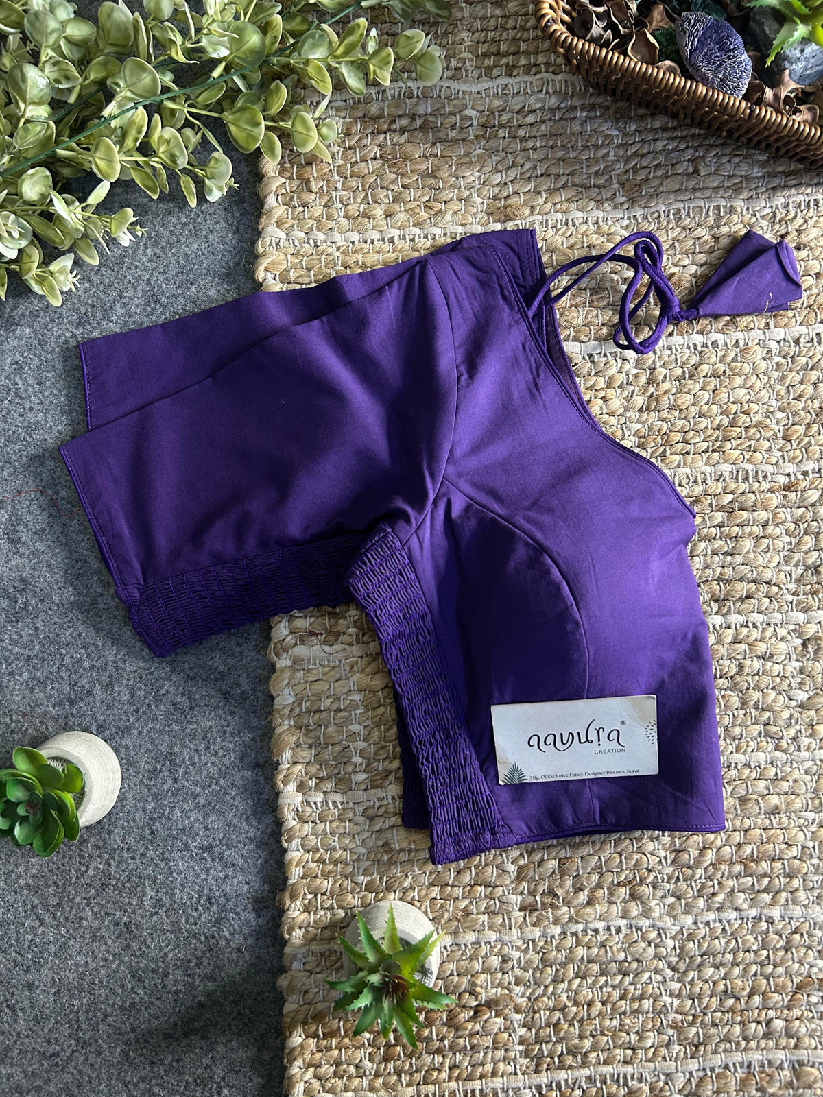 Comfort Fit Cotton Blouse
