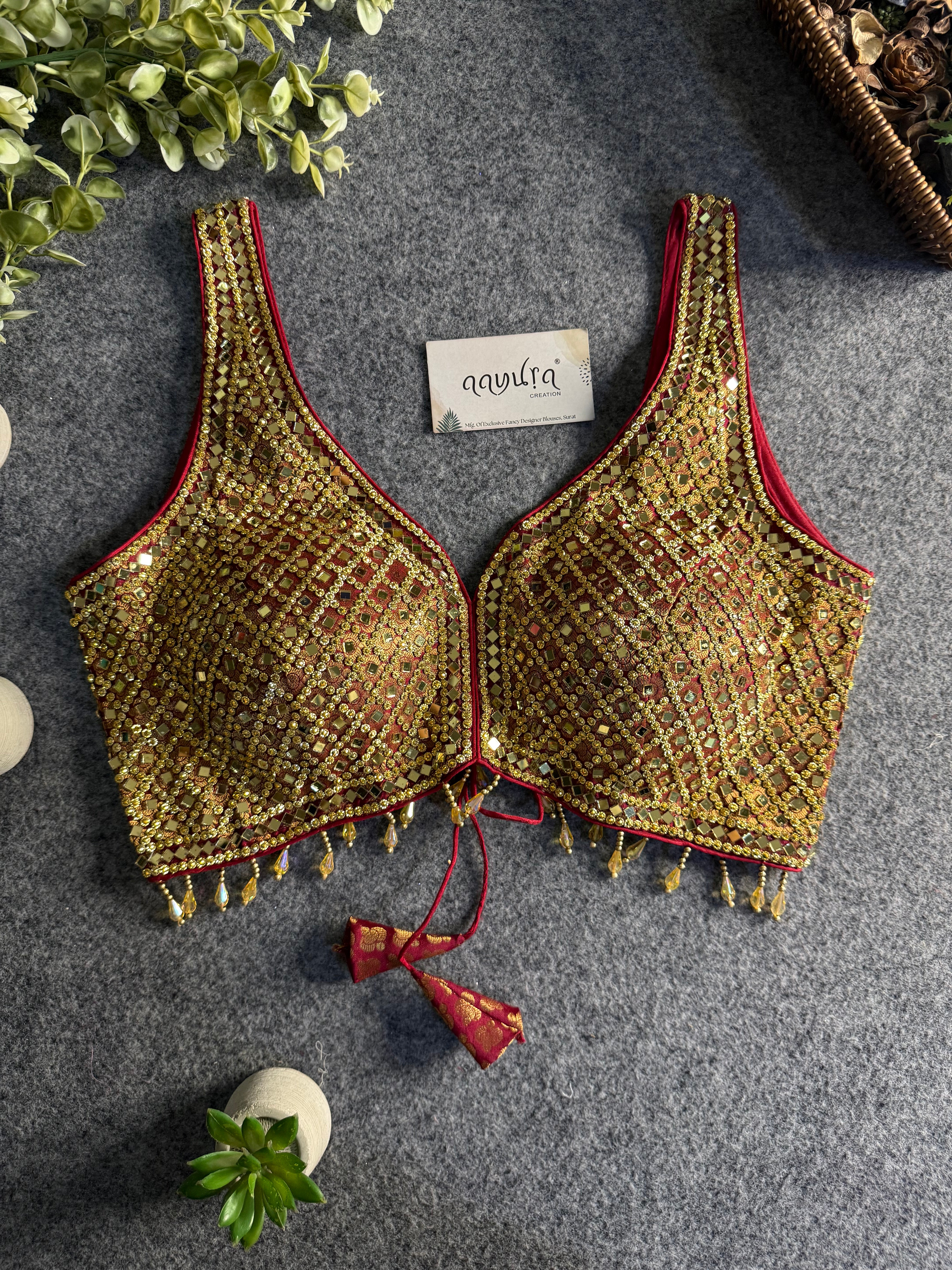 Lunara Festive Glow Blouse