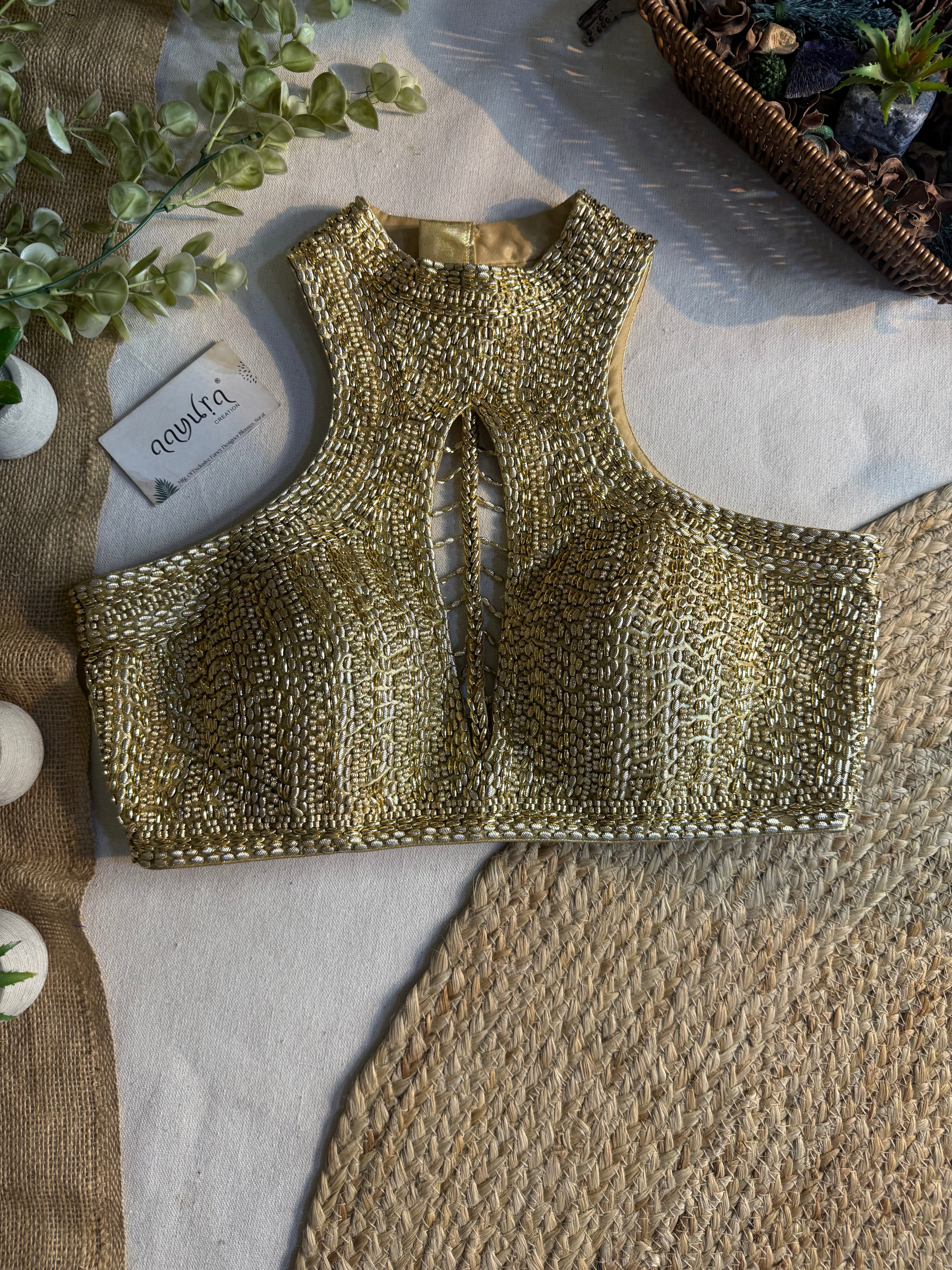 Aavya Designer Halter Blouse