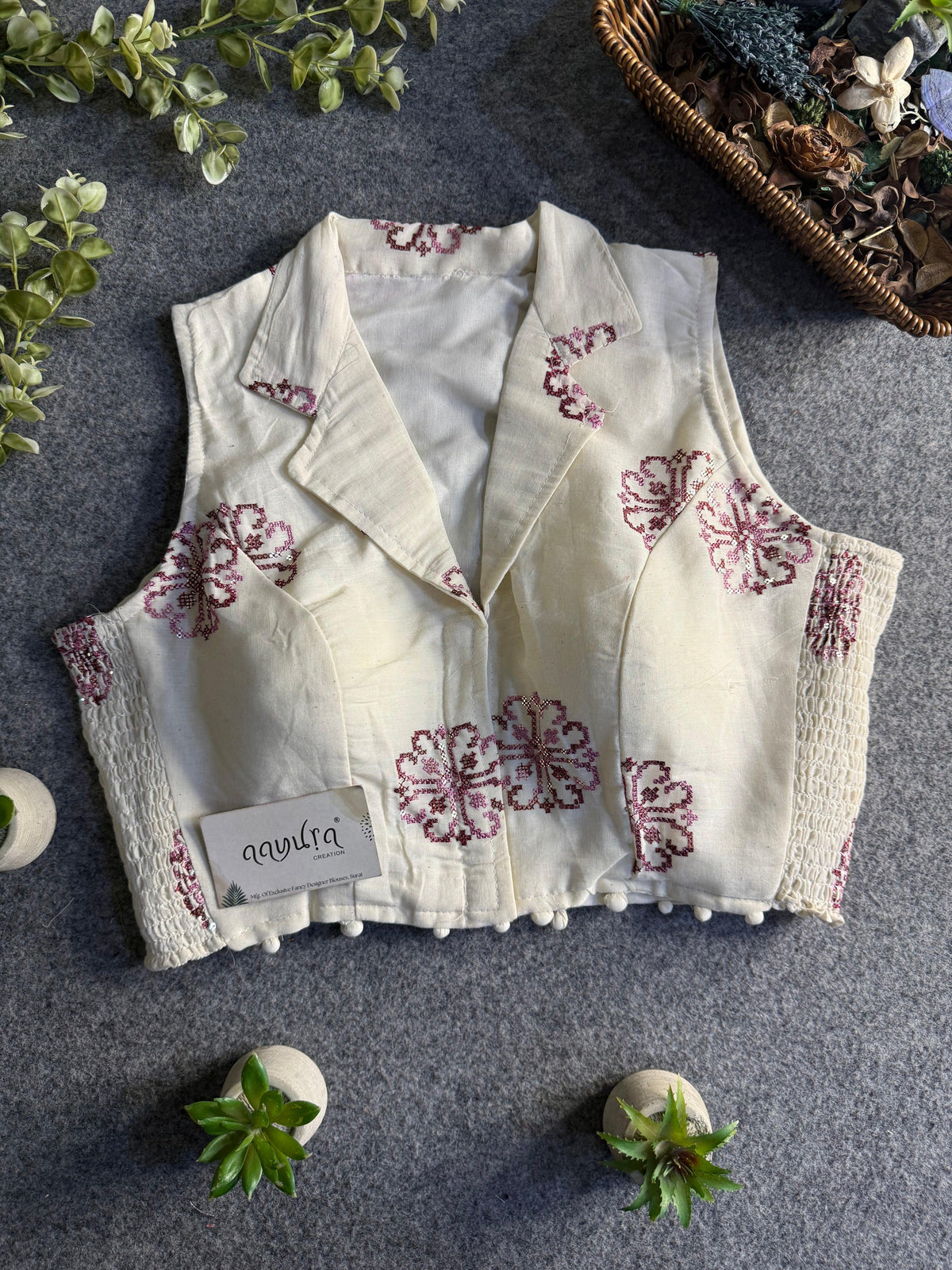 FlexiFit Cotton Designer Blouse