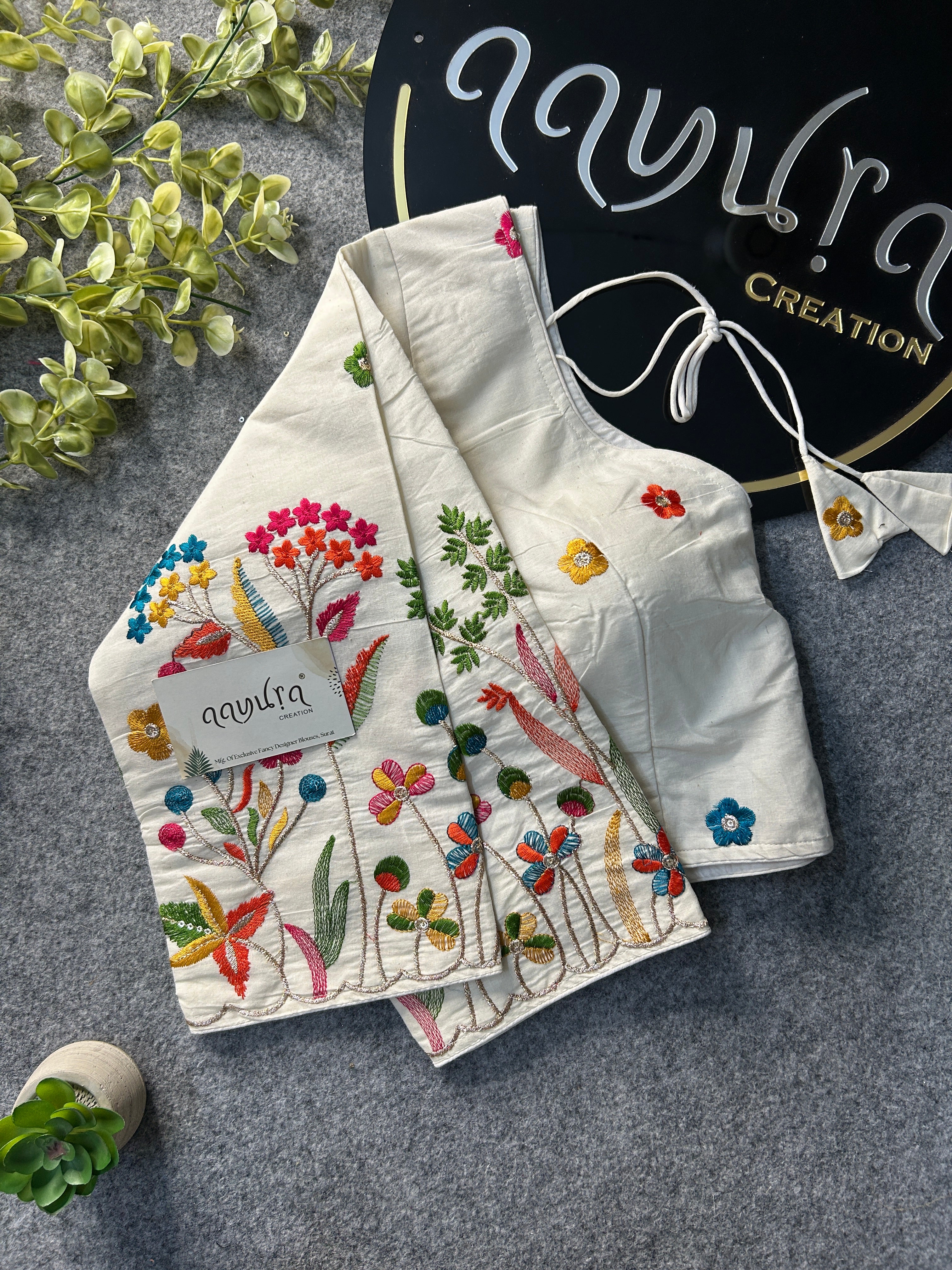 Embroidery Cotton Blouse