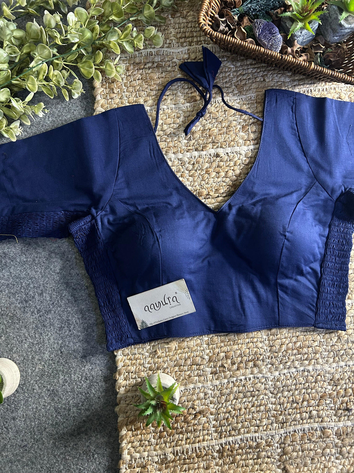 Comfort Fit Cotton Blouse