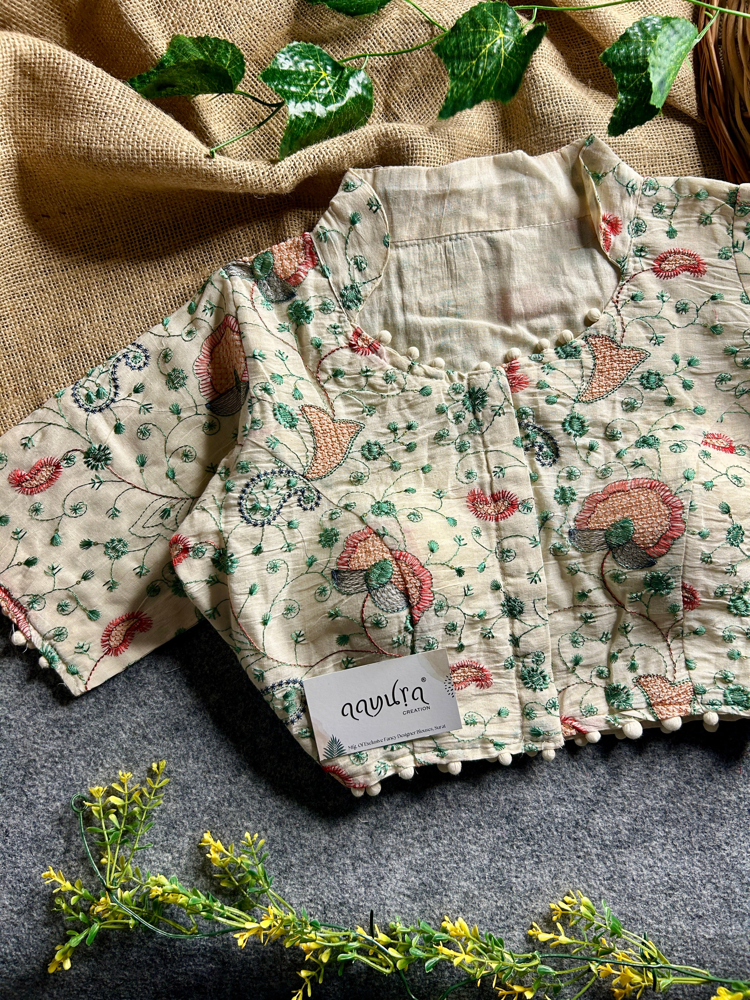 BabyColler Khadi blouse