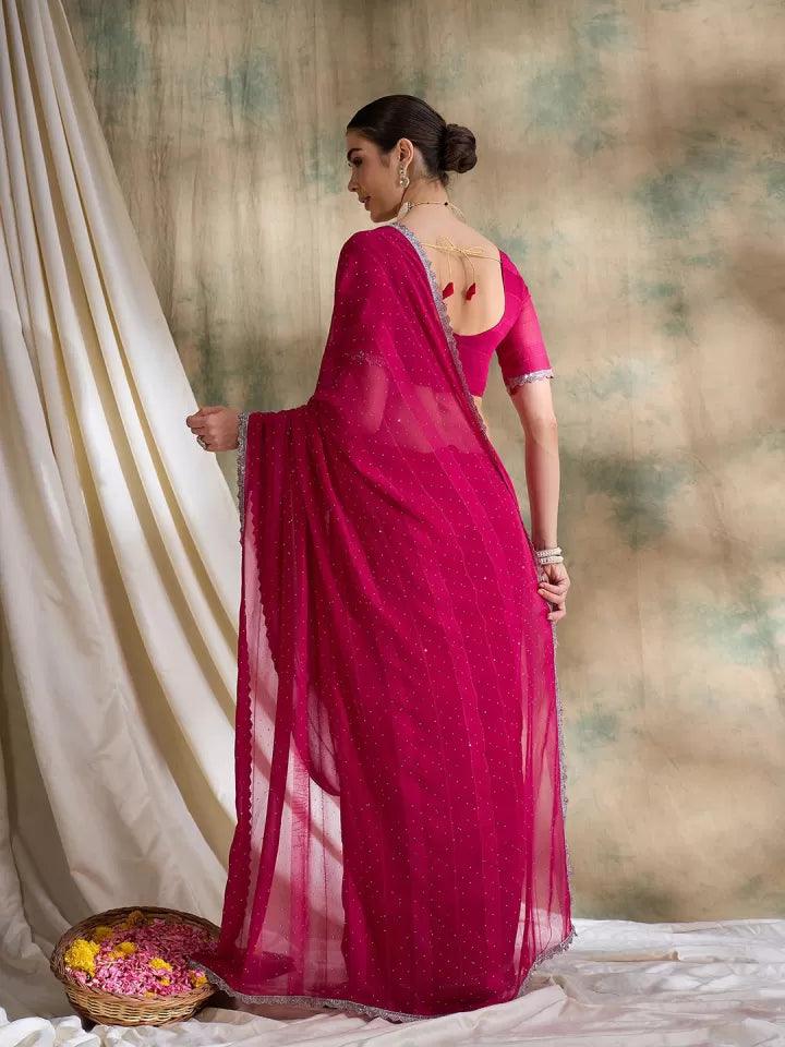 Diamond Drape – Classic Swarovski Saree