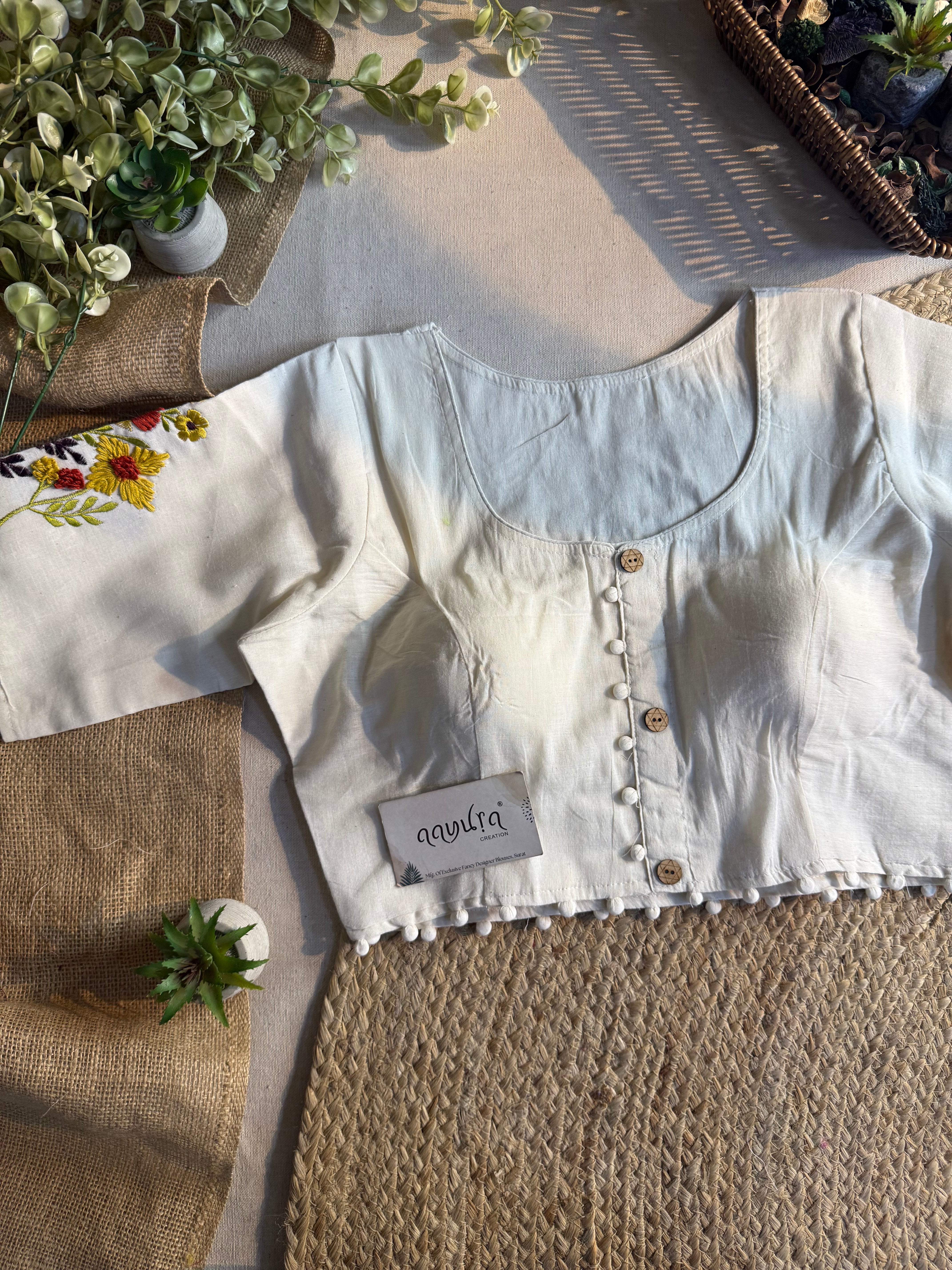 Elite Craft Cotton Blouse