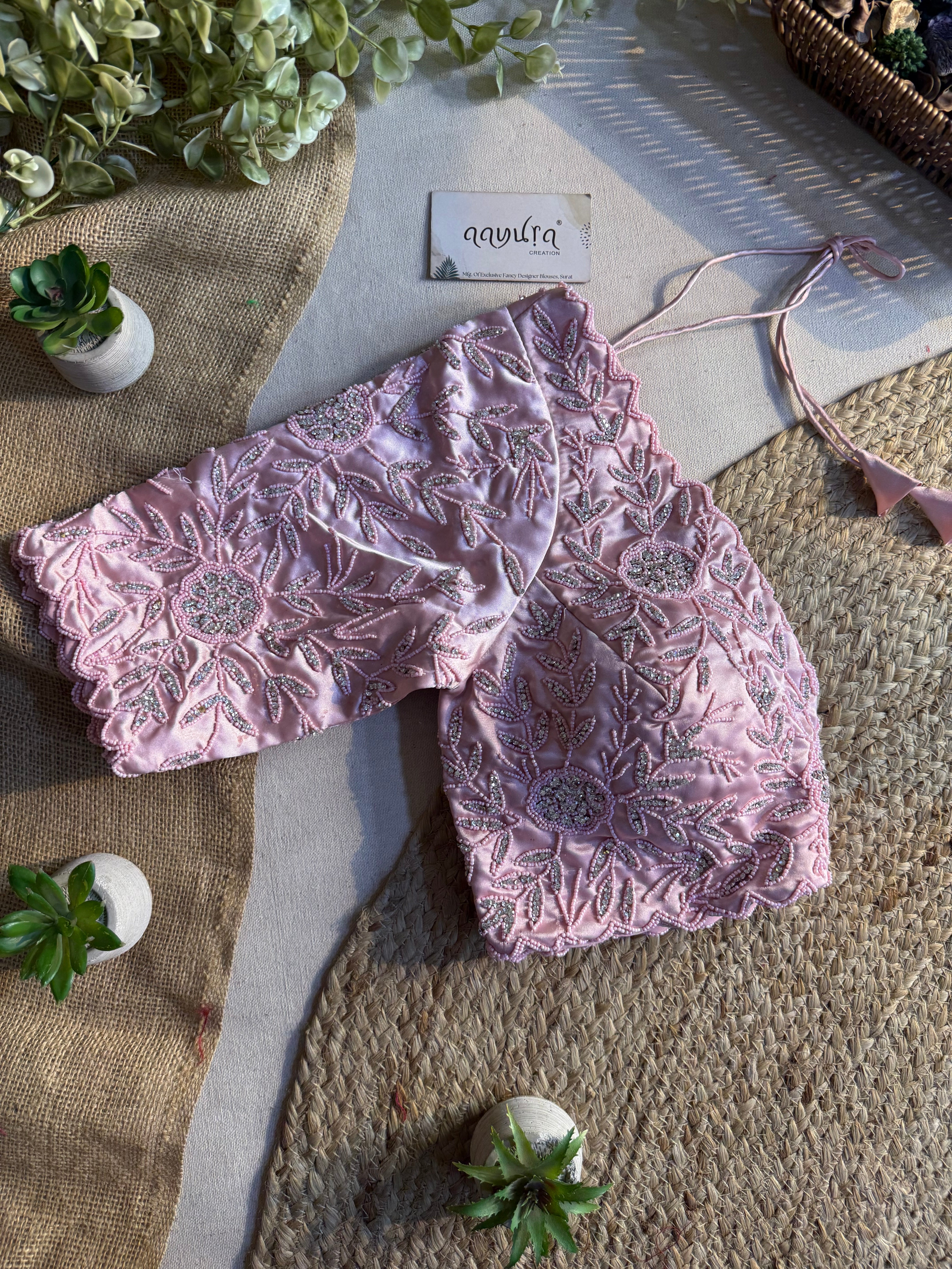 Aarvika Jarkan Work Blouse