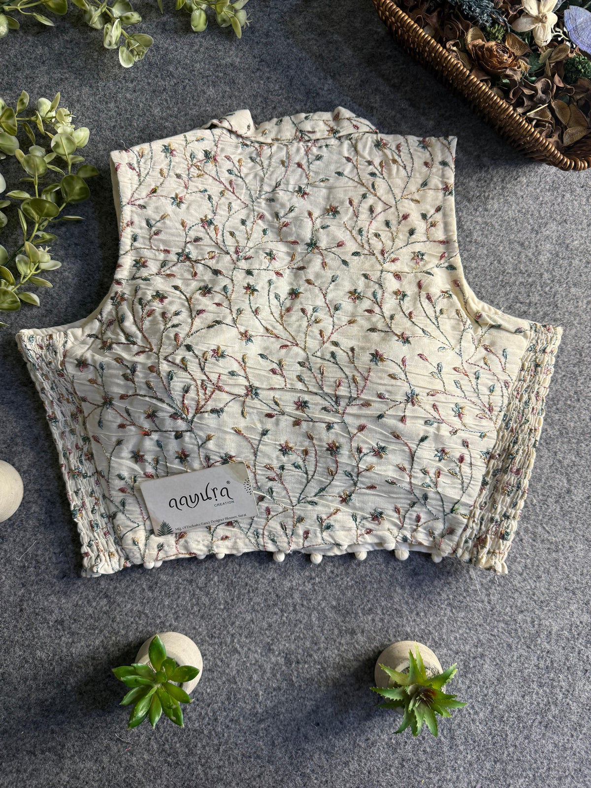 FlexiFit Cotton Designer Blouse