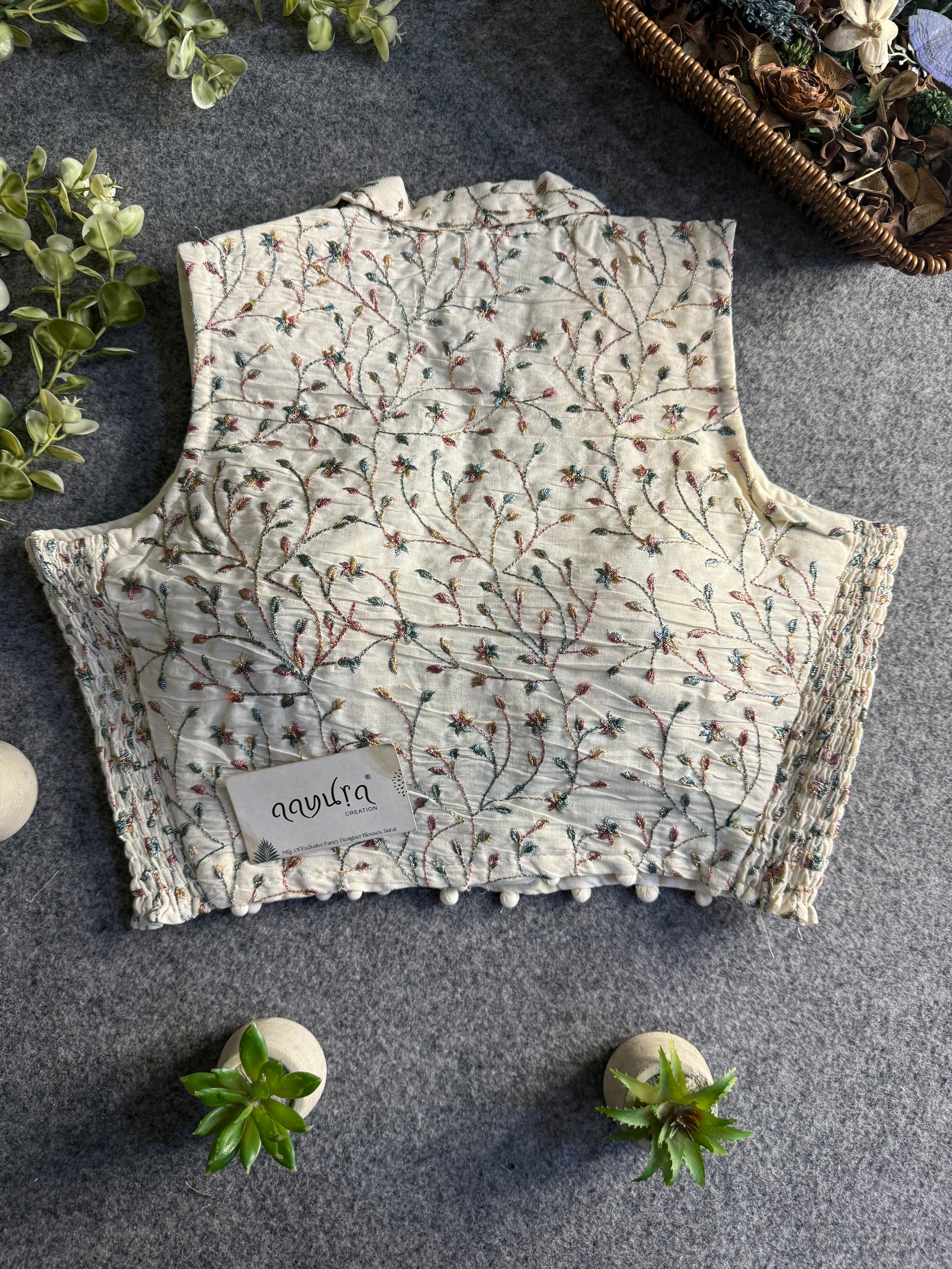 FlexiFit Cotton Designer Blouse