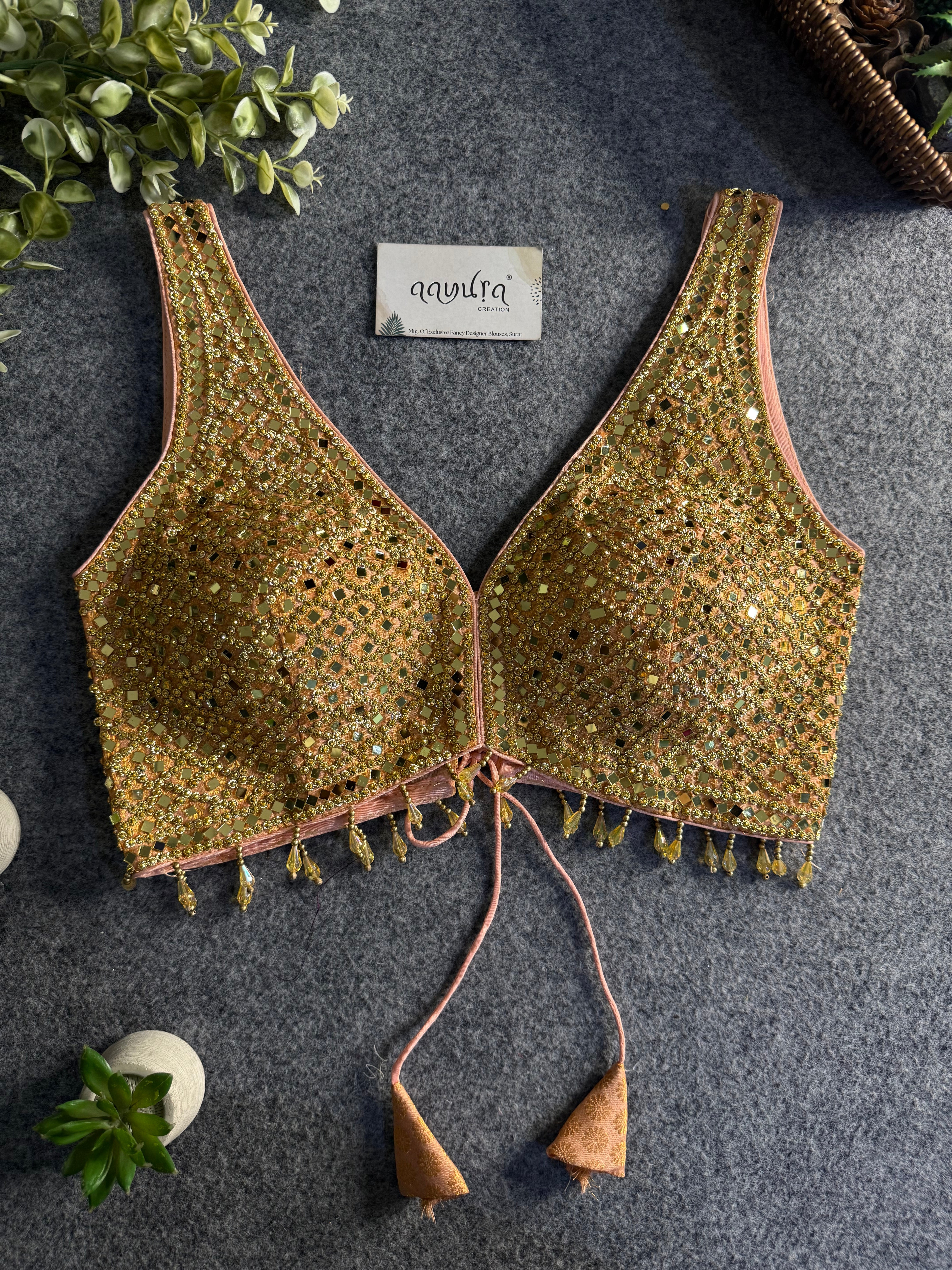 Lunara Festive Glow Blouse