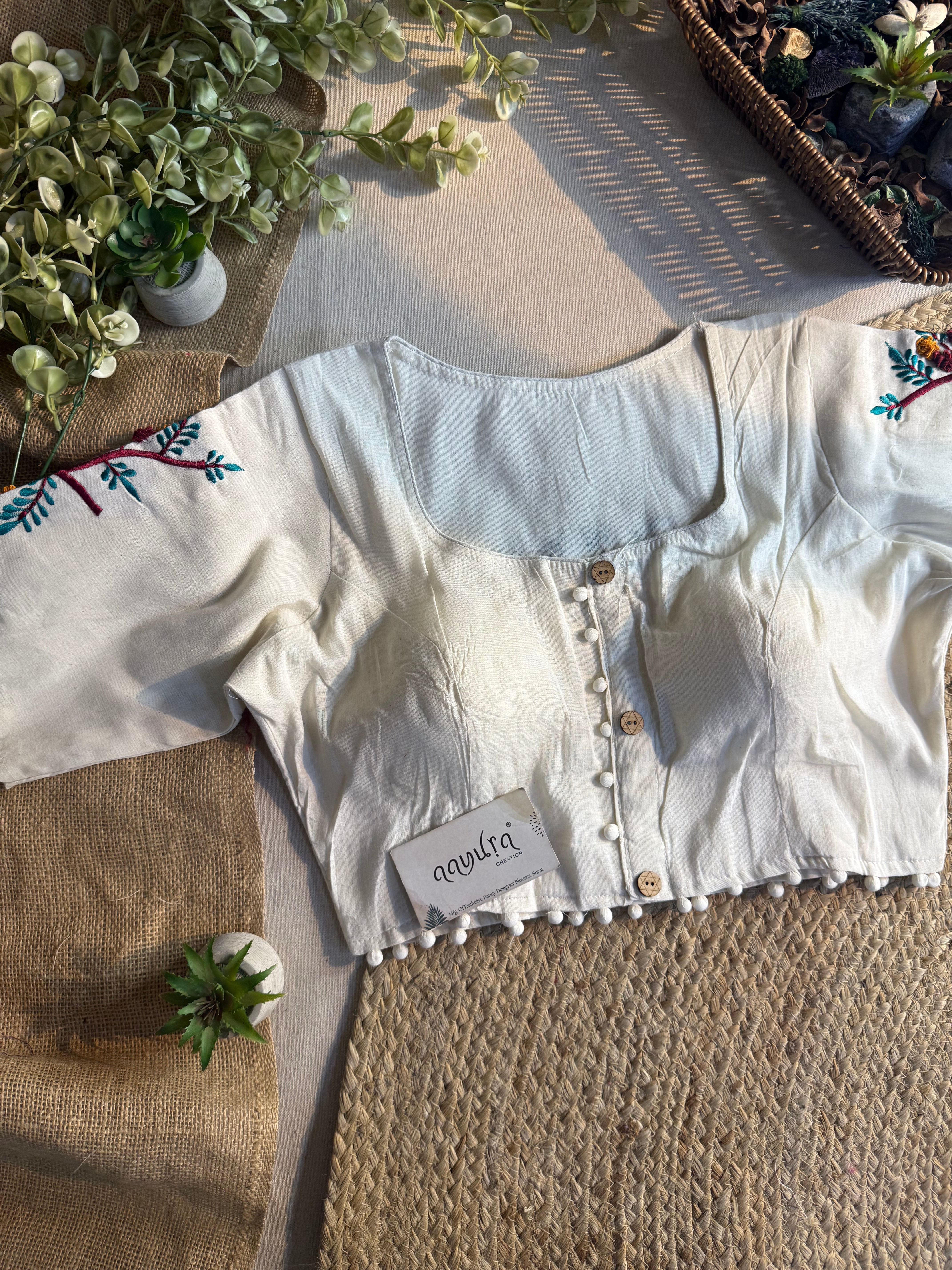 Elite Craft Cotton Blouse