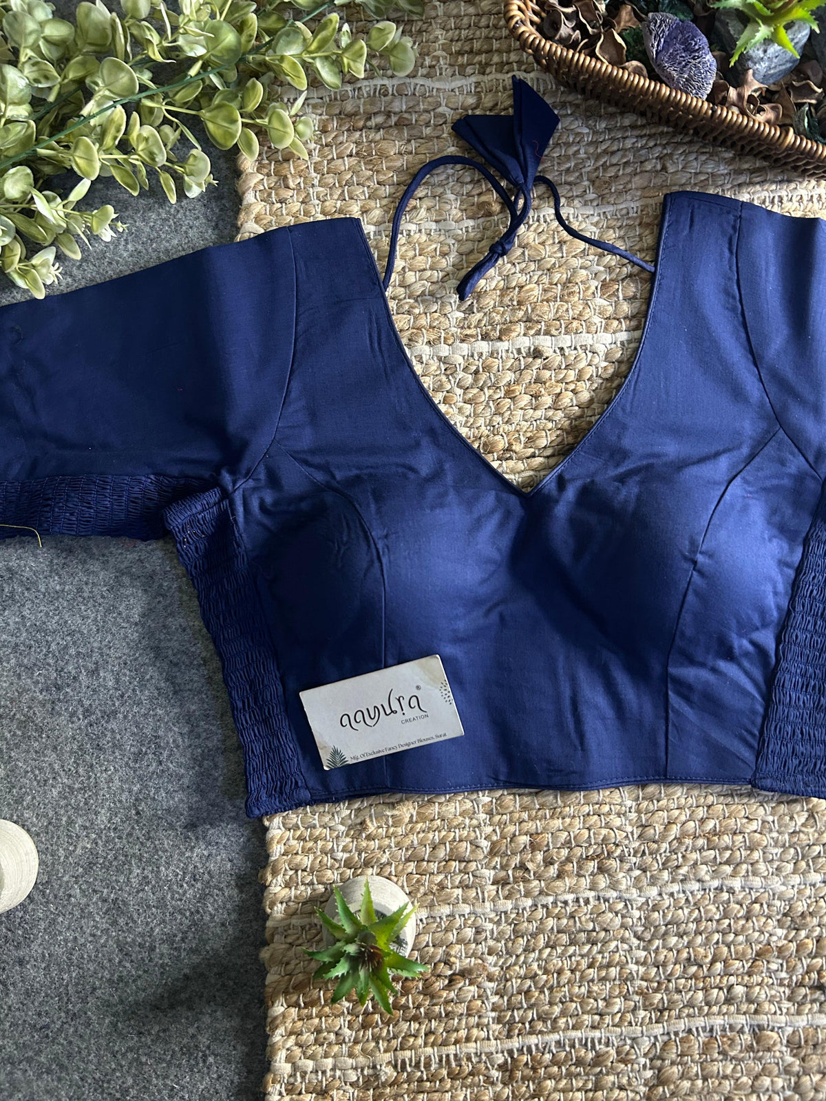 Comfort Fit Cotton Blouse