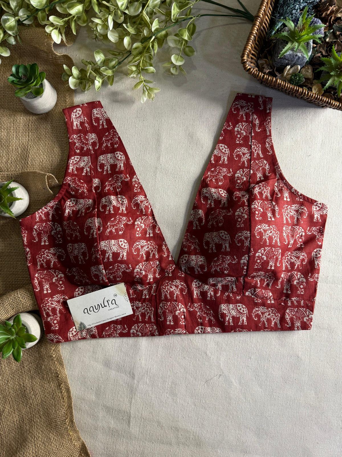 V Neck Cotton