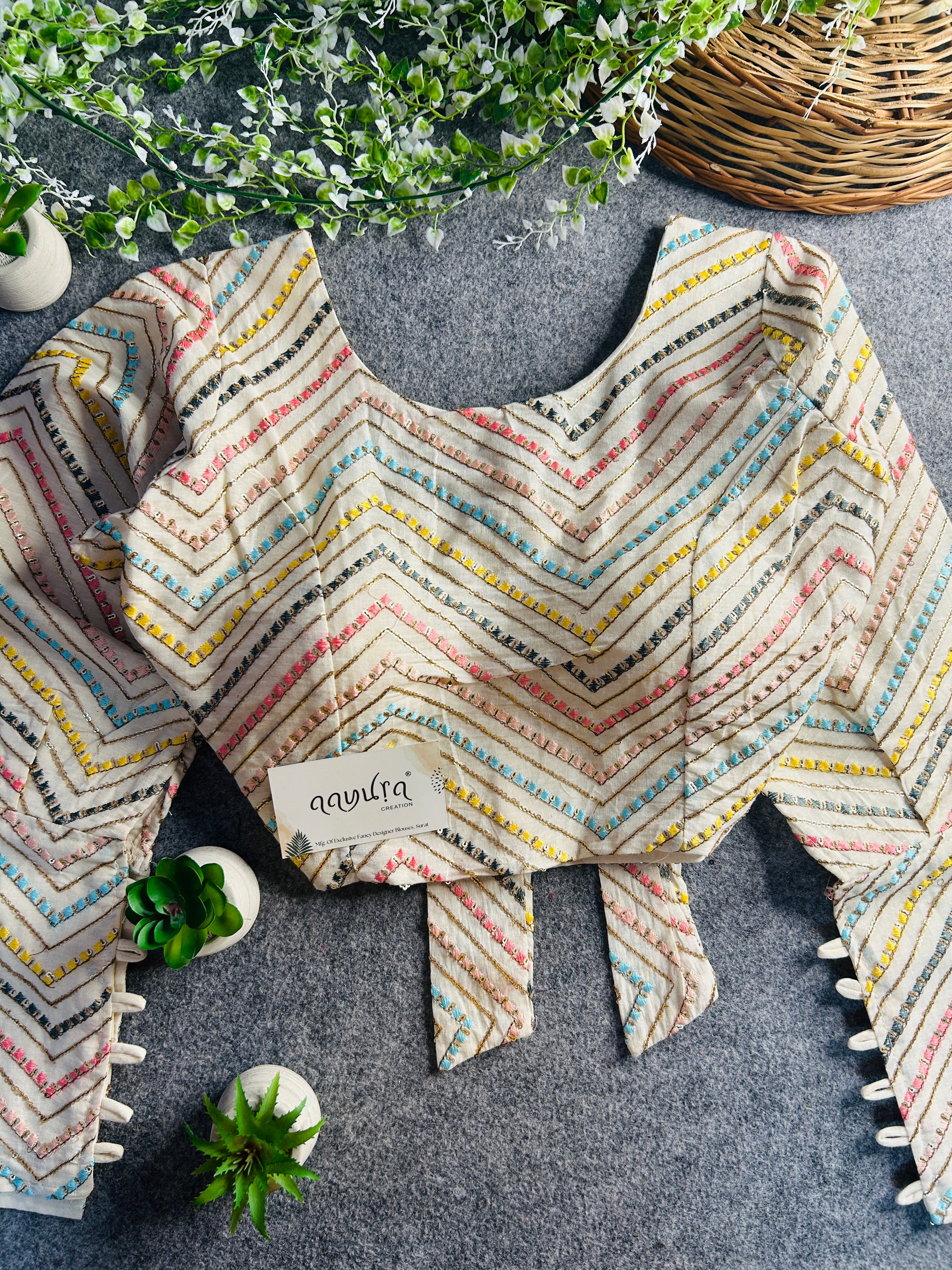 Reshma Khadi Blouse