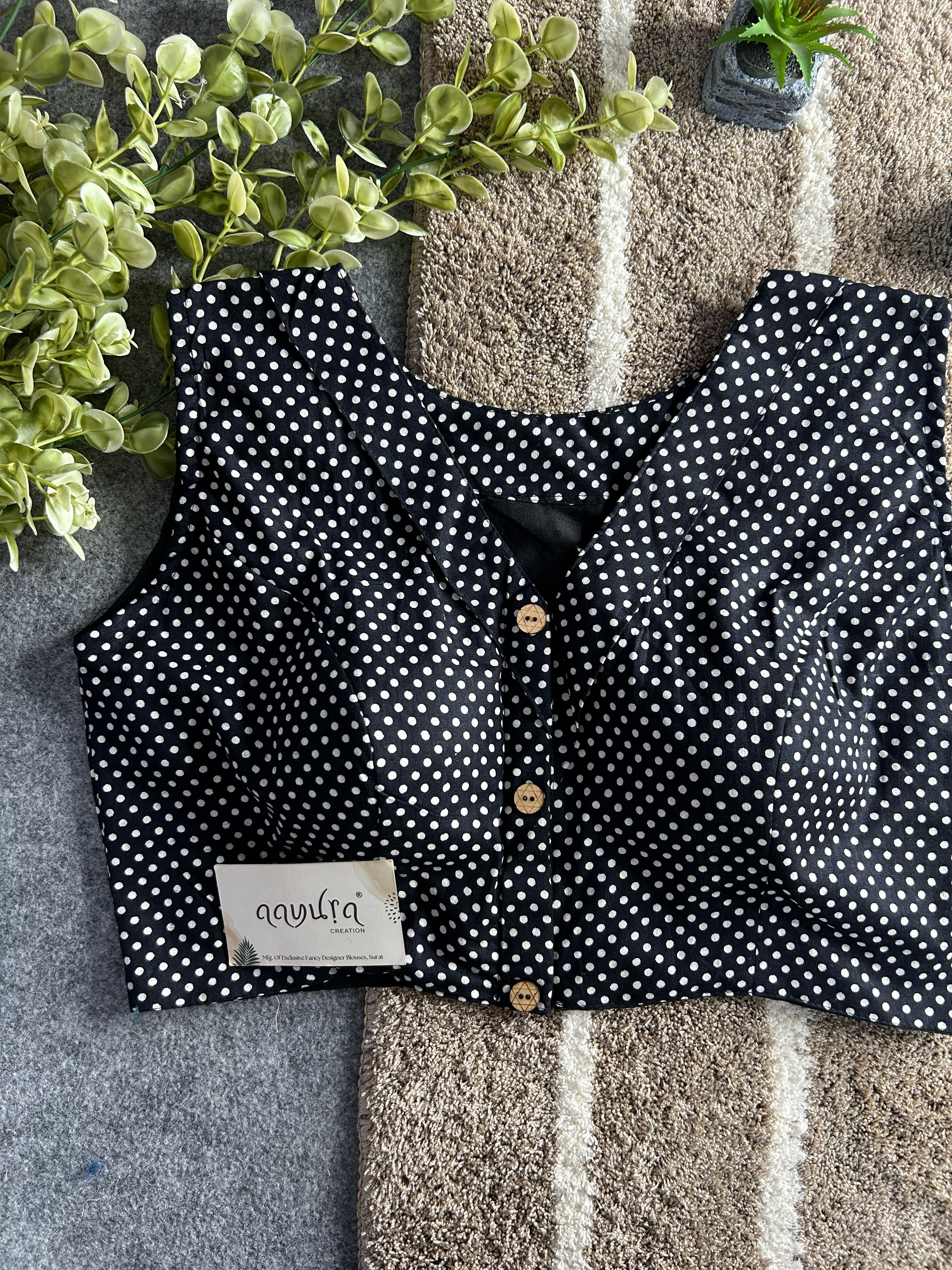 Cotton Coller Blouse