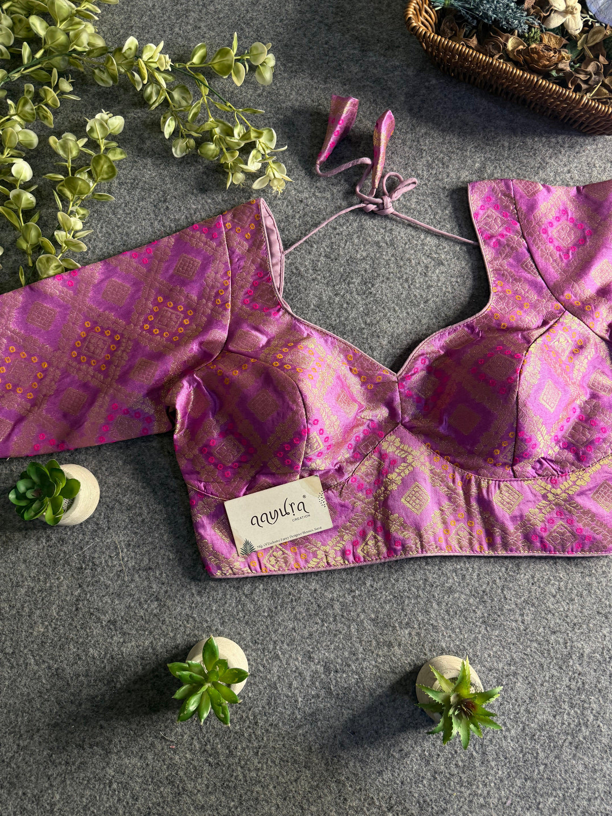 Sunehri Aura Blouse