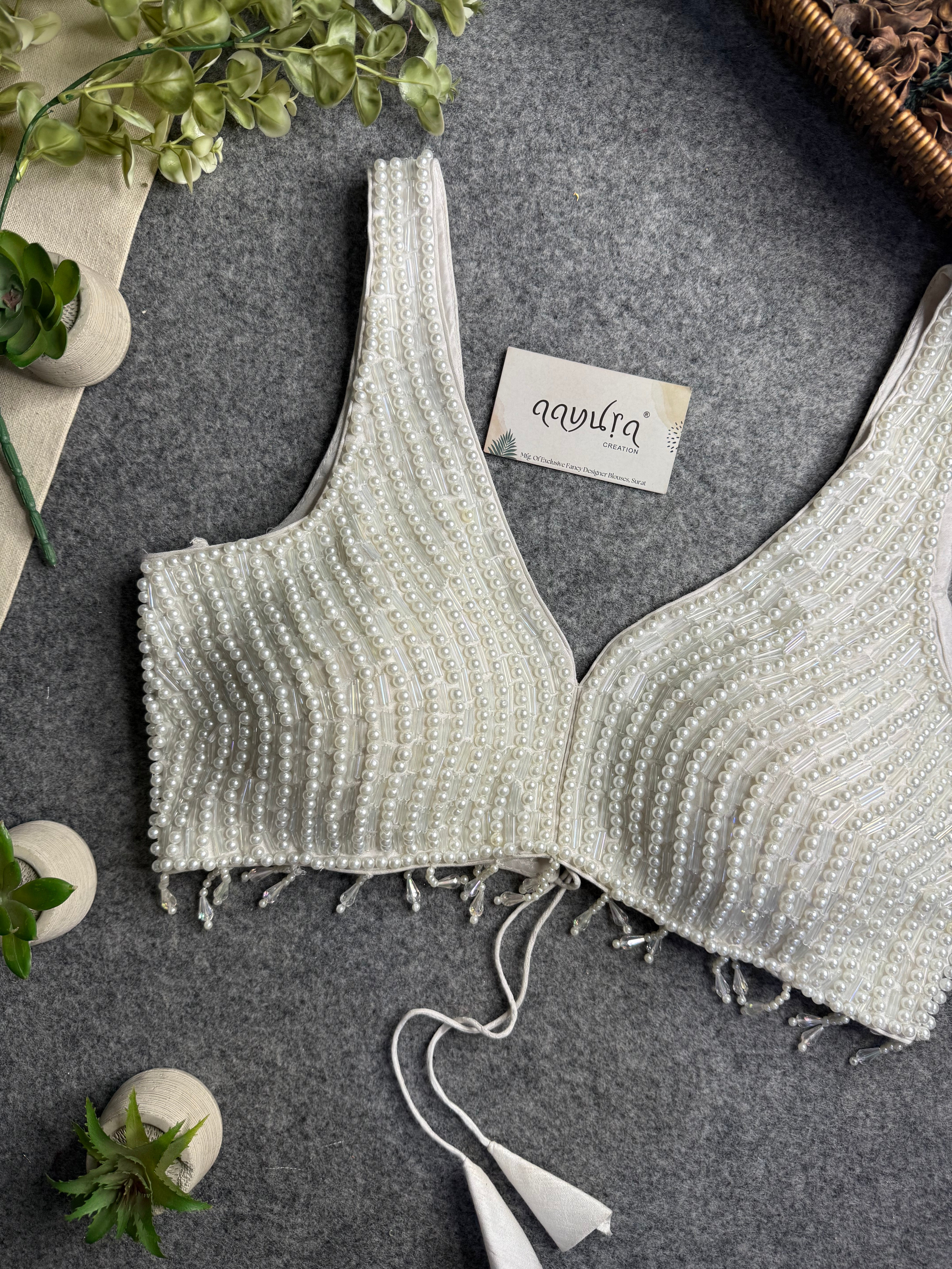 Adwita Pearl Blouse