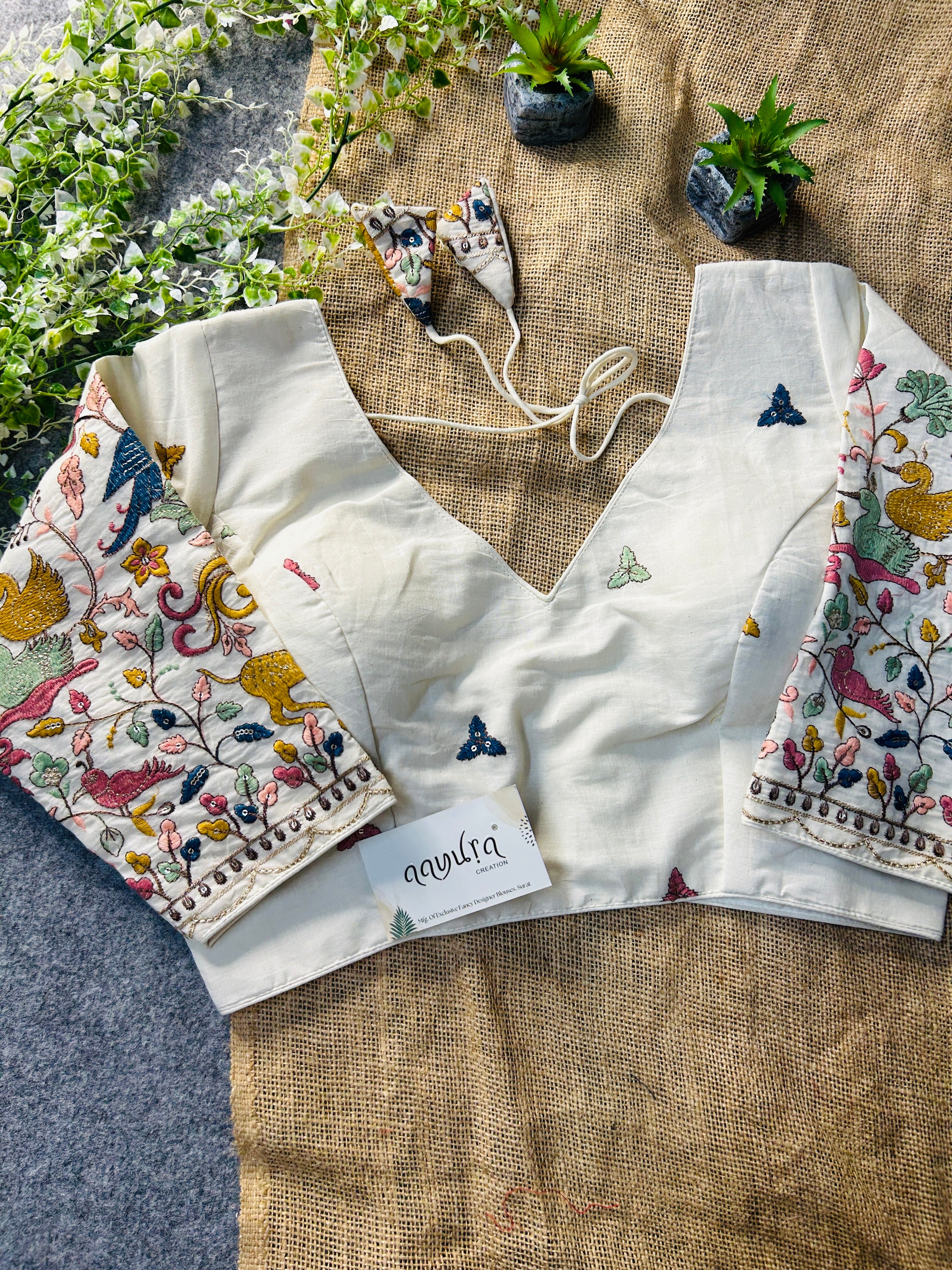Embroidery Cotton Blouse