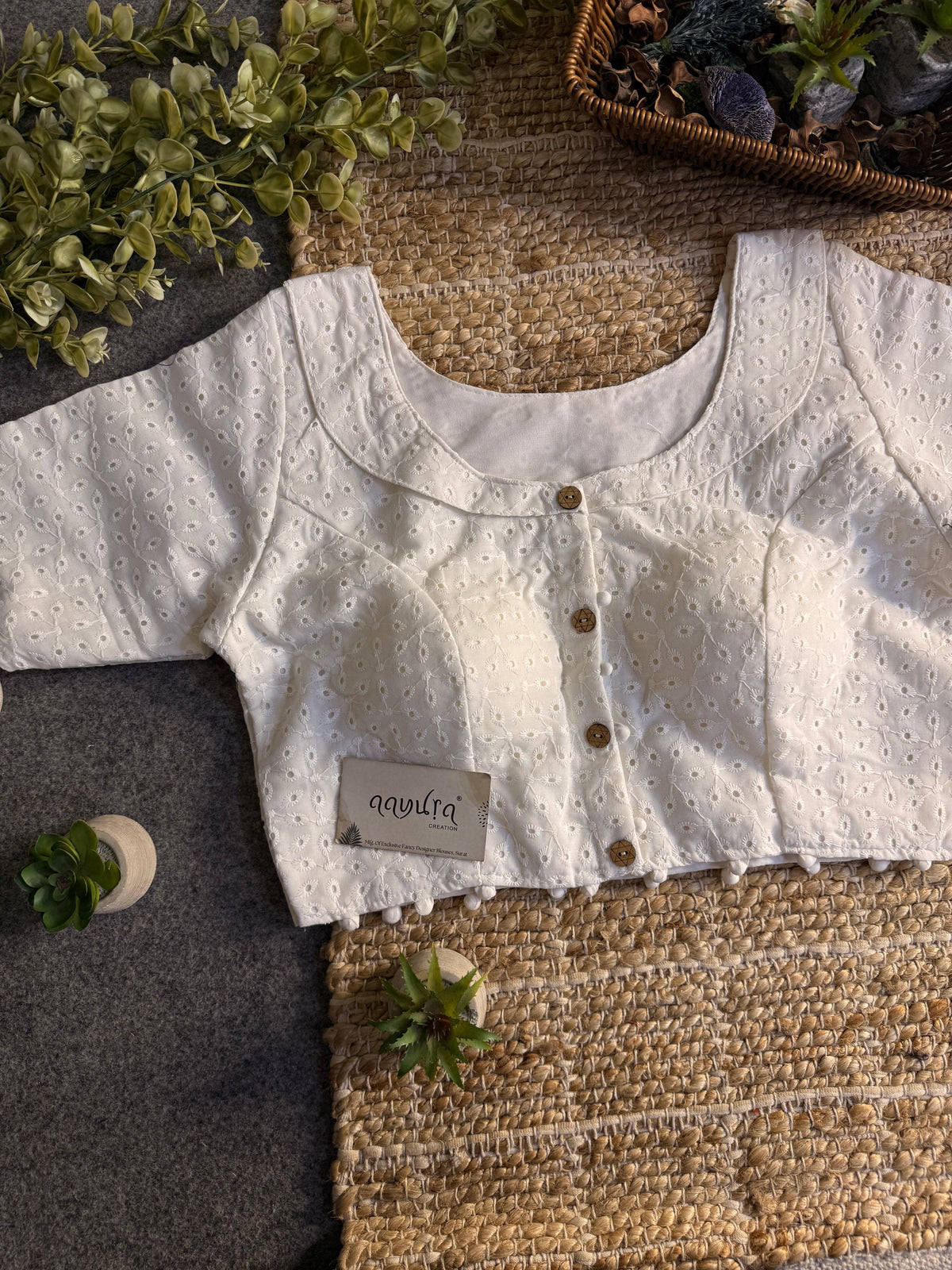 Hakoba Collar Blouse
