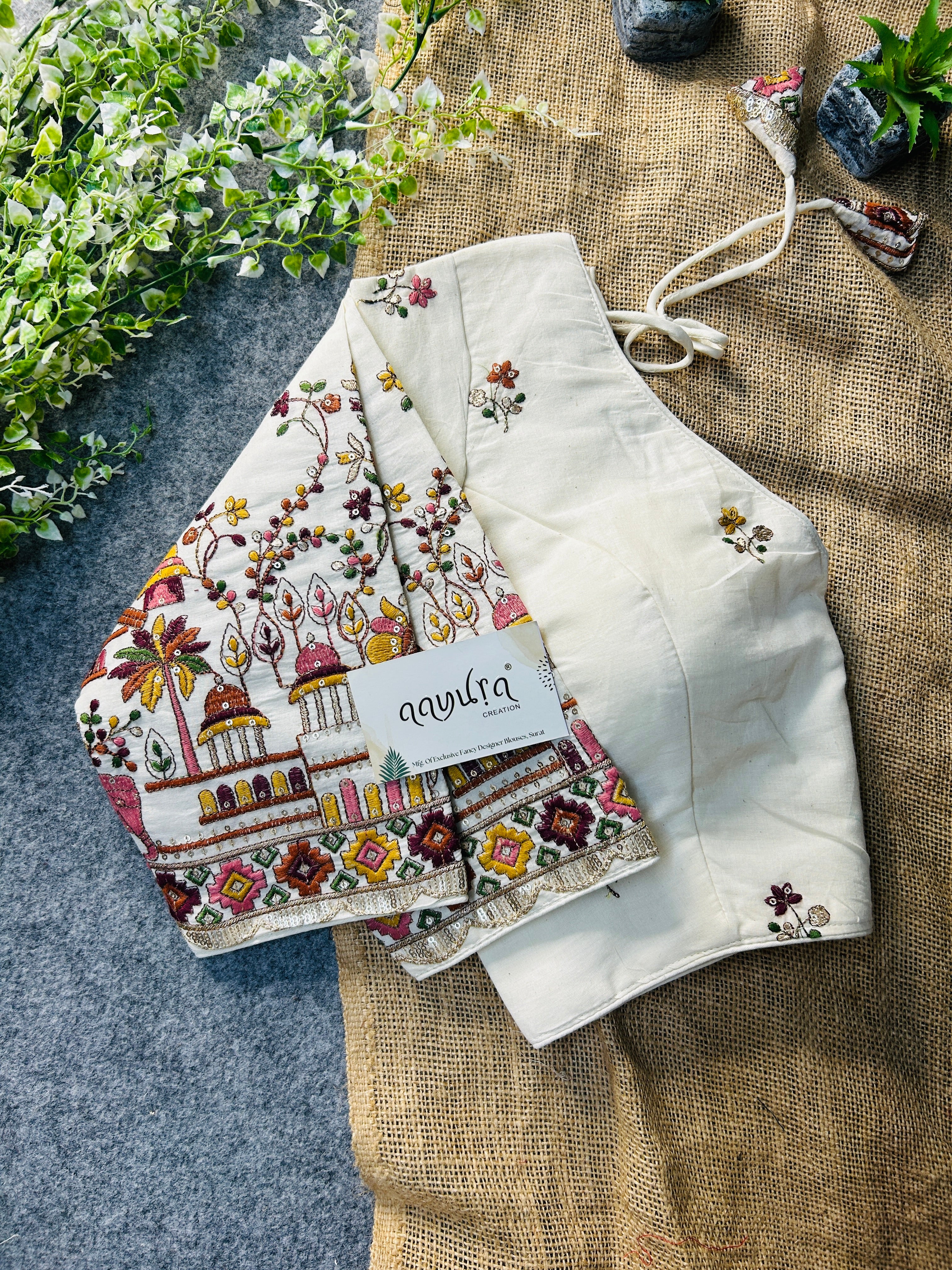 Embroidery Cotton Blouse