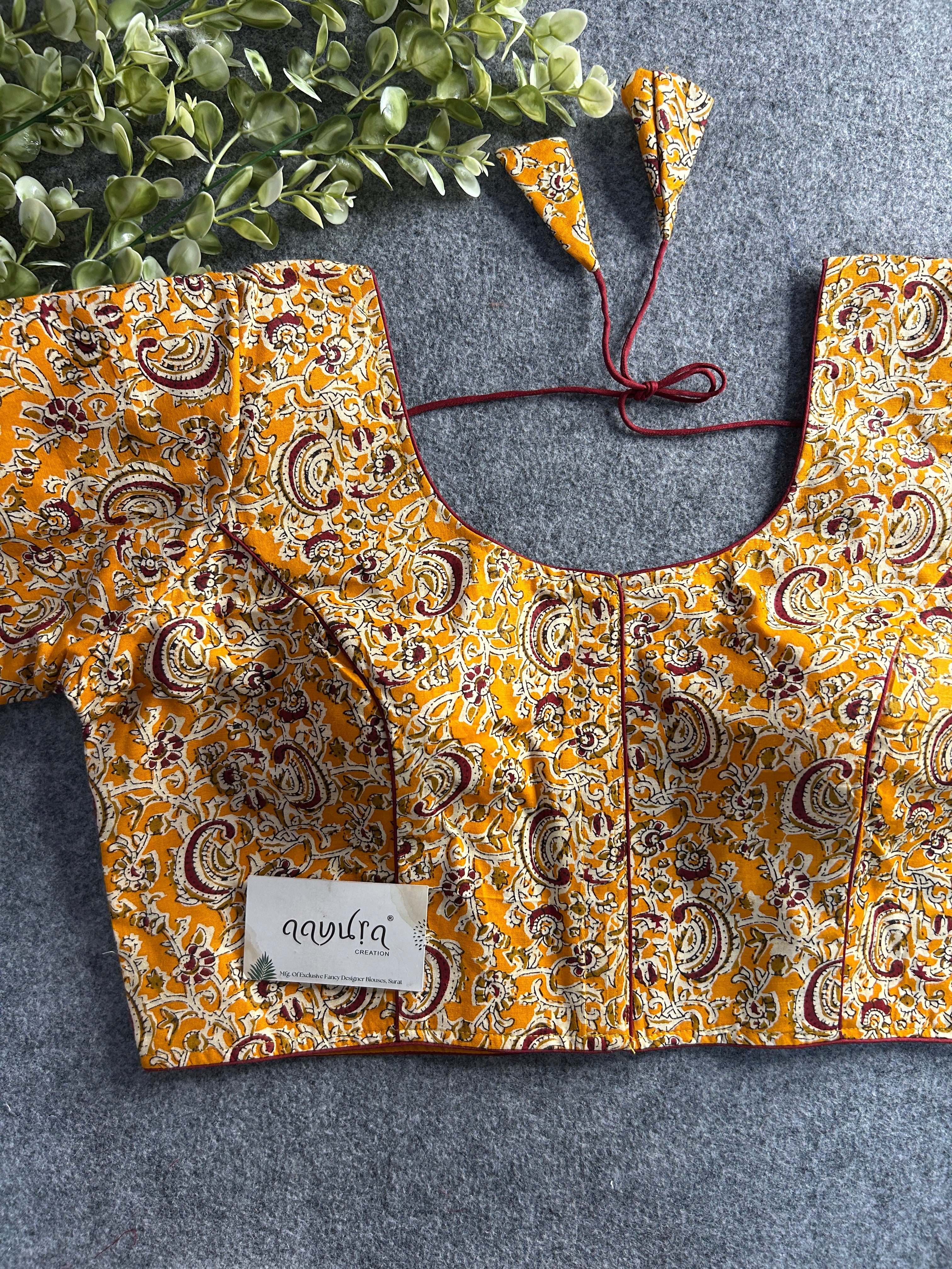 Plus Size Cotton Blouse