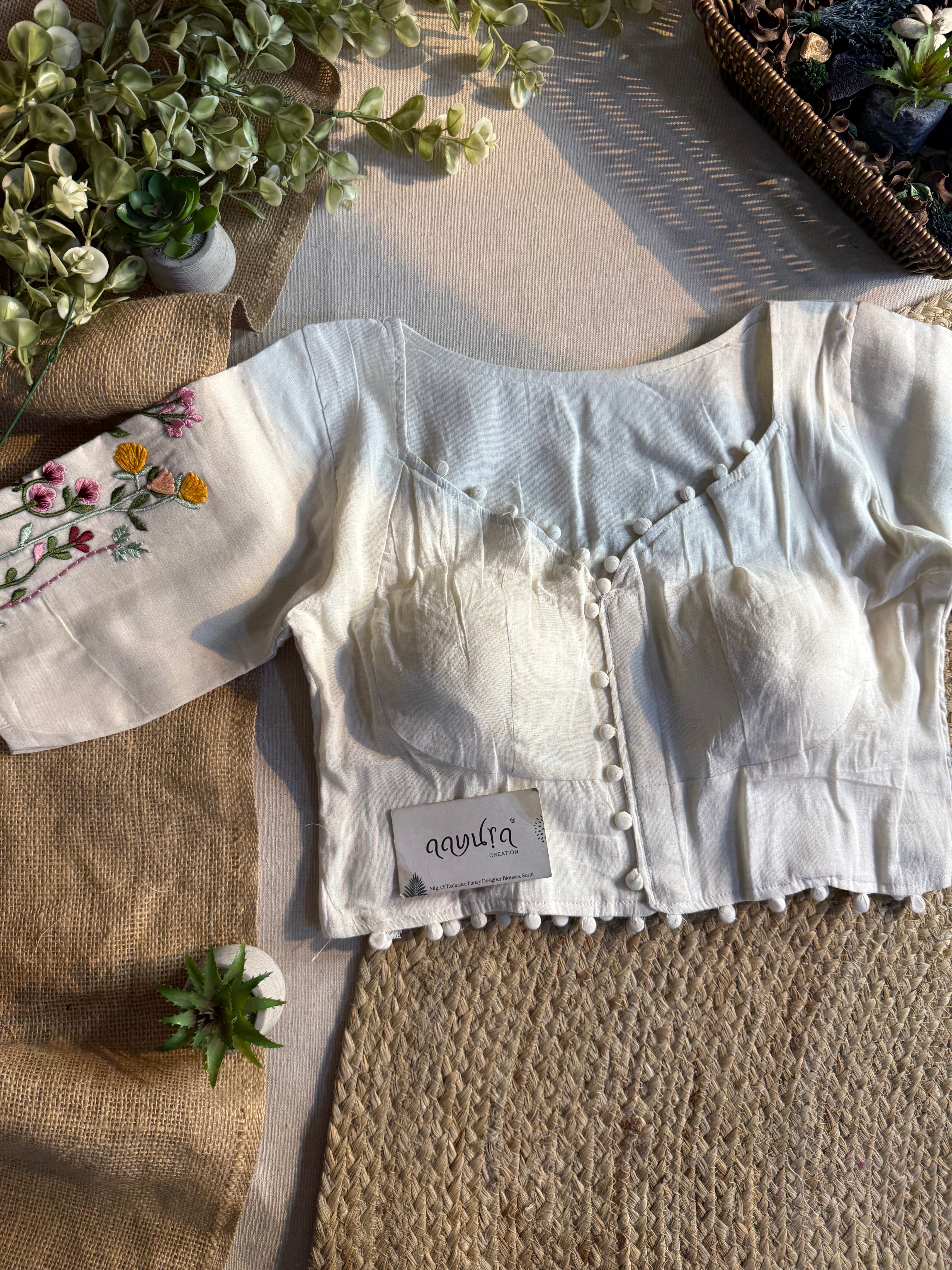 Elite Craft Cotton Blouse