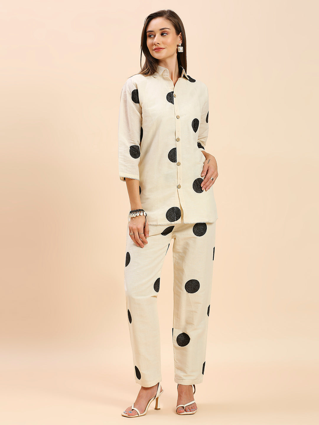 Classic Khadi Style Co-ord Set