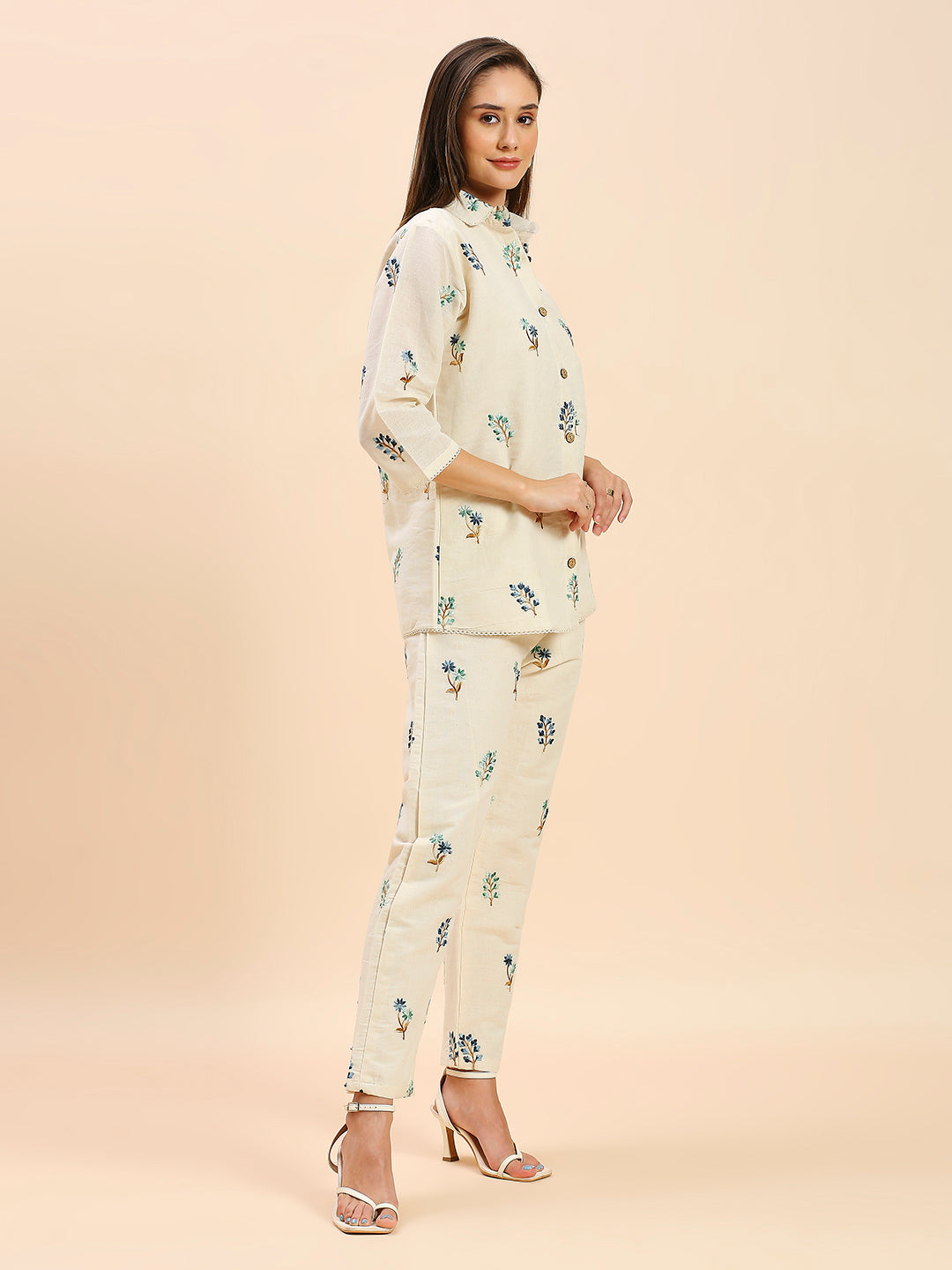 Classic Khadi Style Co-ord Set