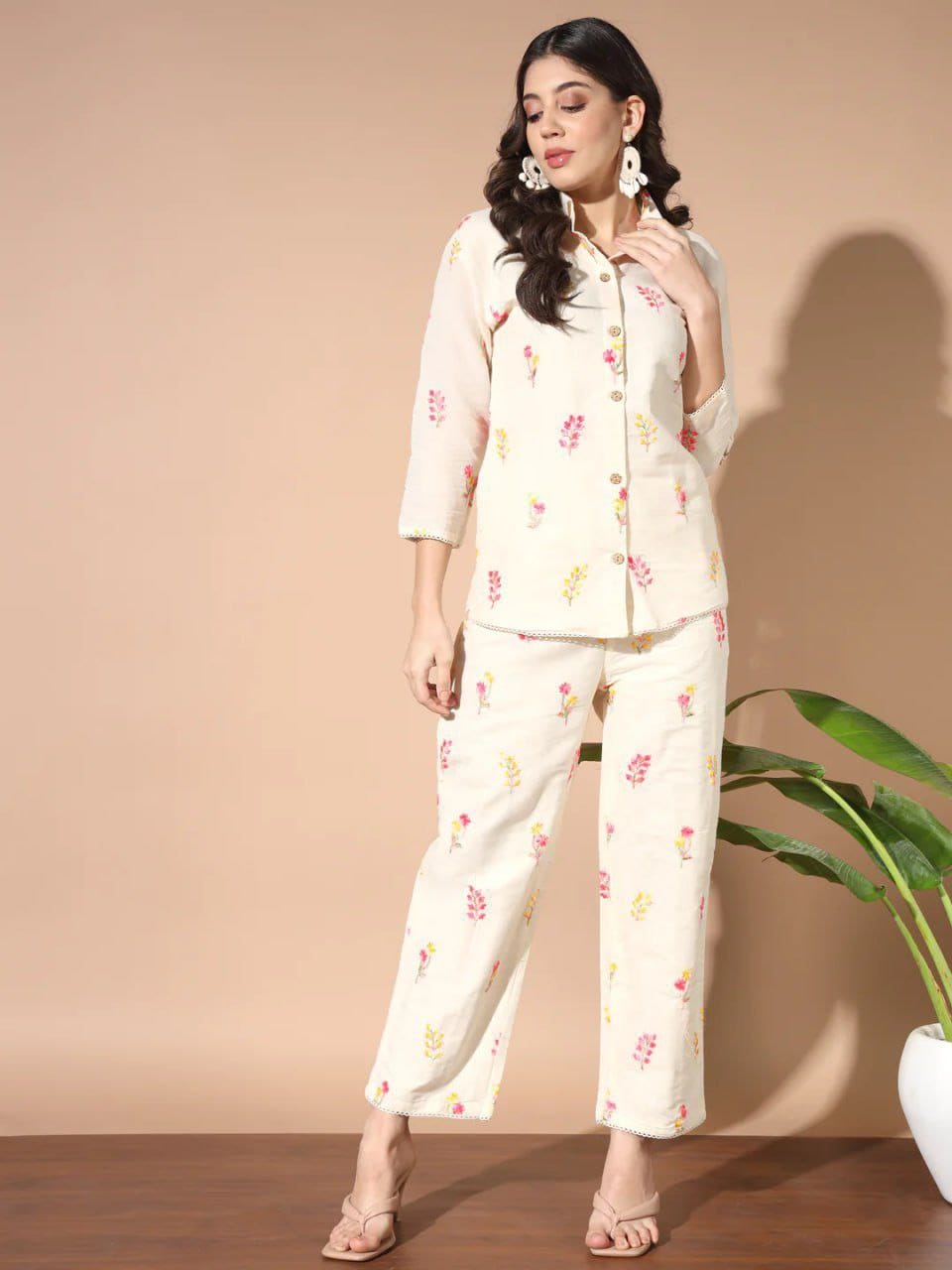 Classic Khadi Style Co-ord Set