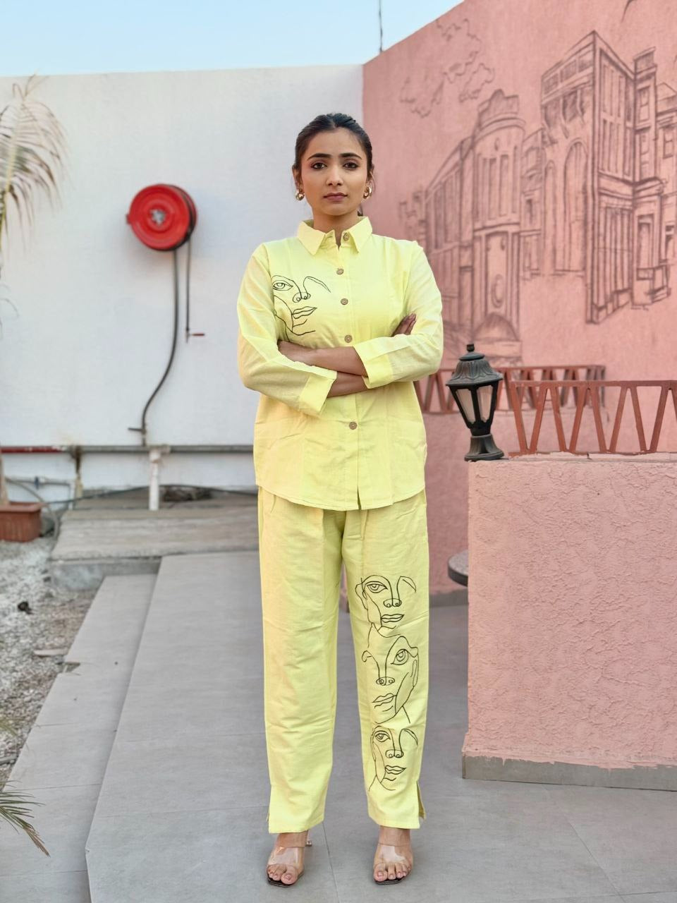 Classic Khadi Style Co-ord Set