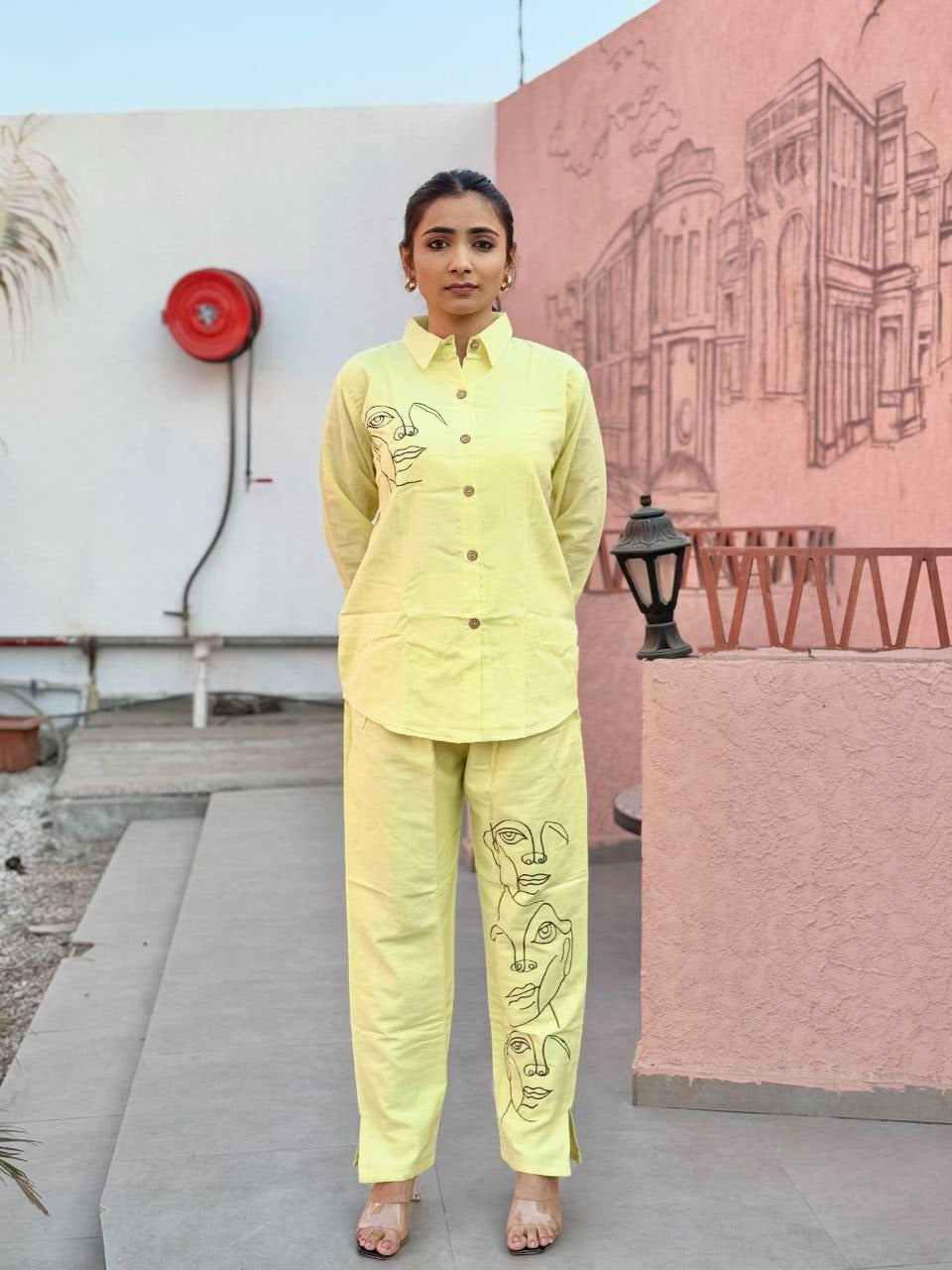 Classic Khadi Style Co-ord Set