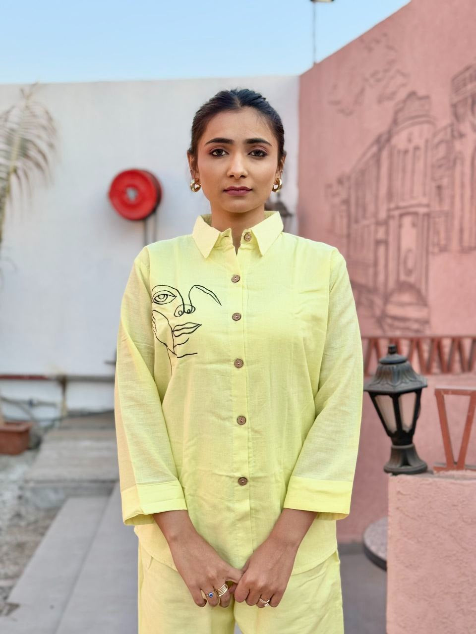 Classic Khadi Style Co-ord Set