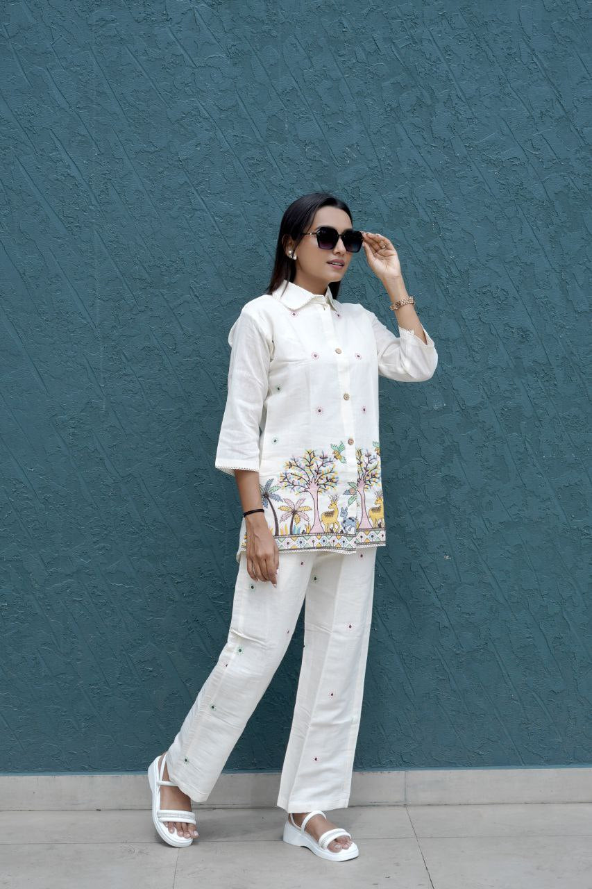 Classic Khadi Style Co-ord Set