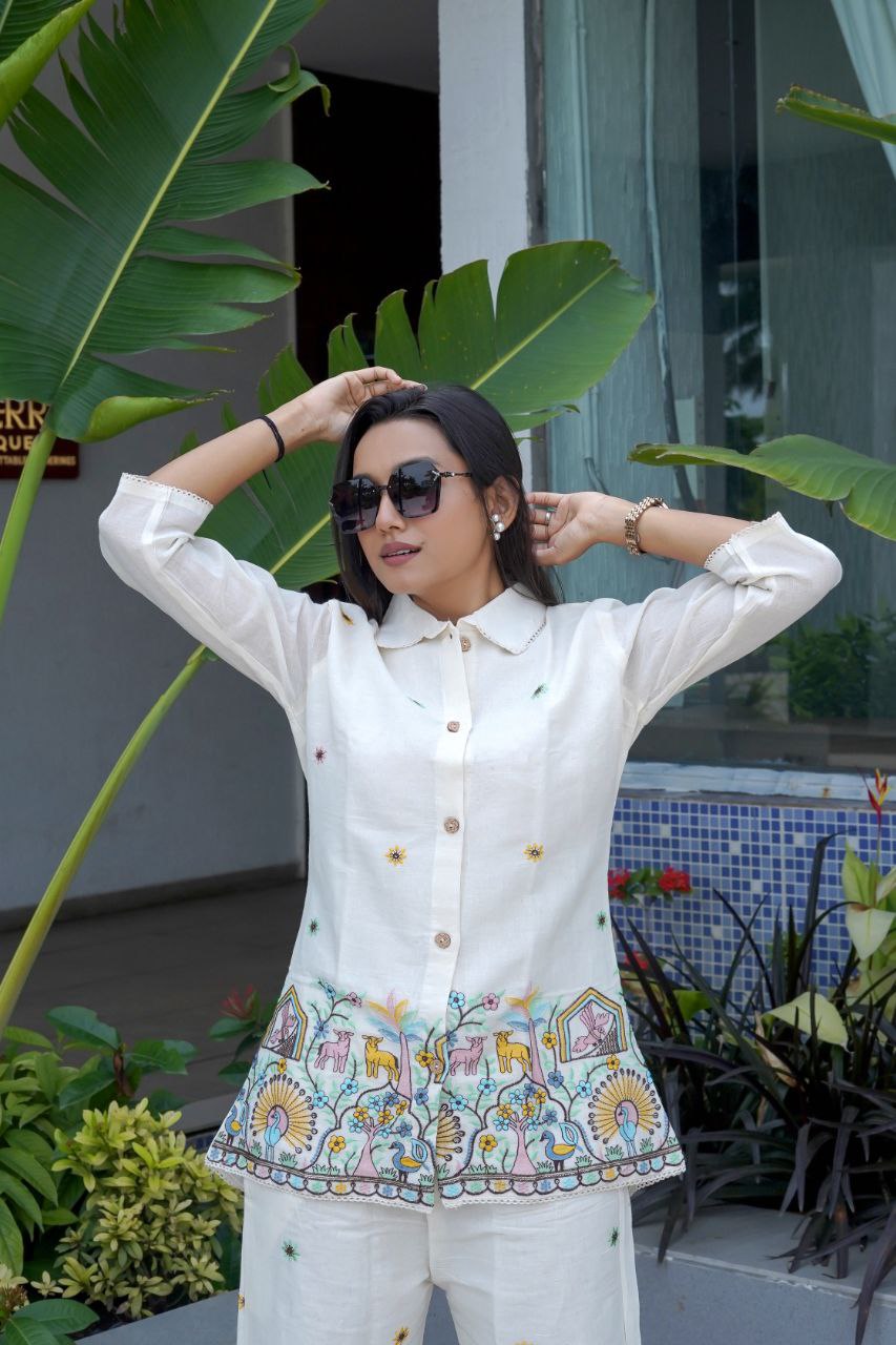 Classic Khadi Style Co-ord Set