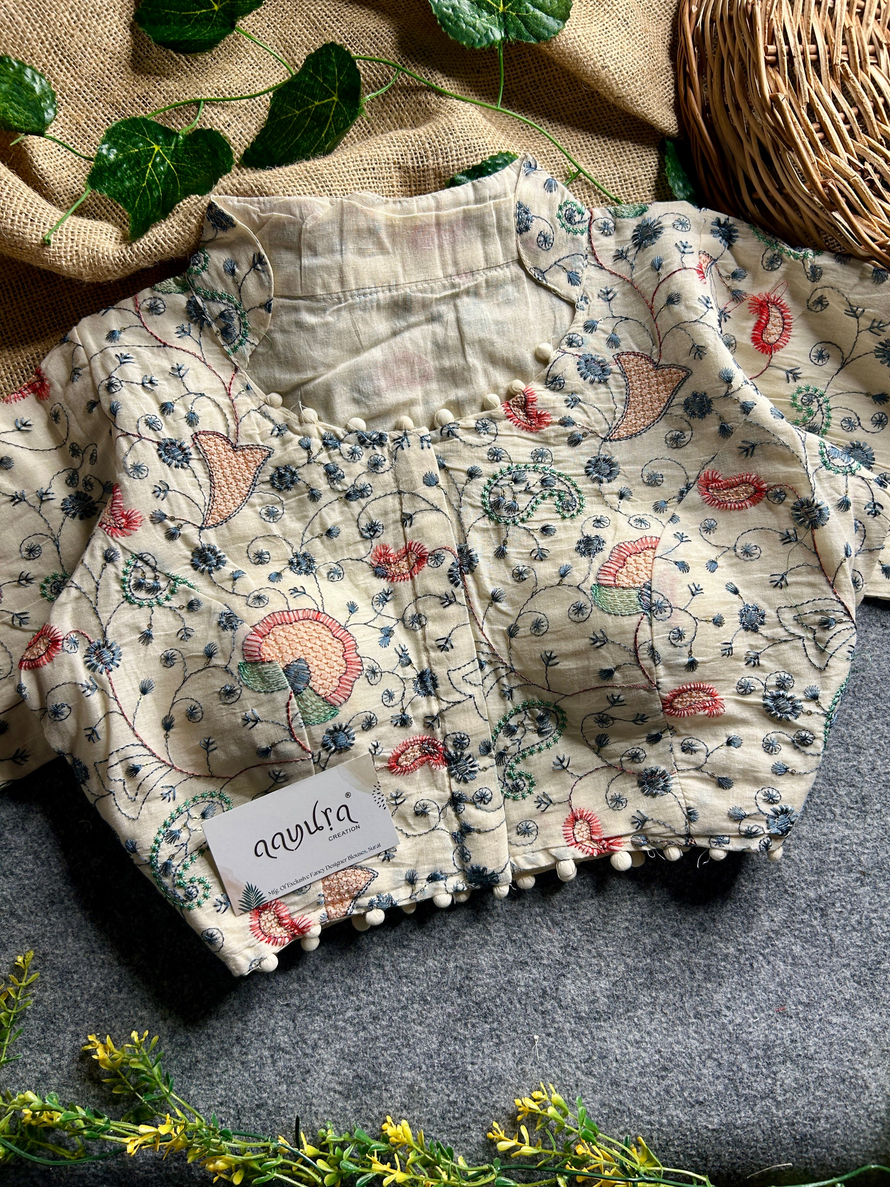 BabyColler Khadi blouse