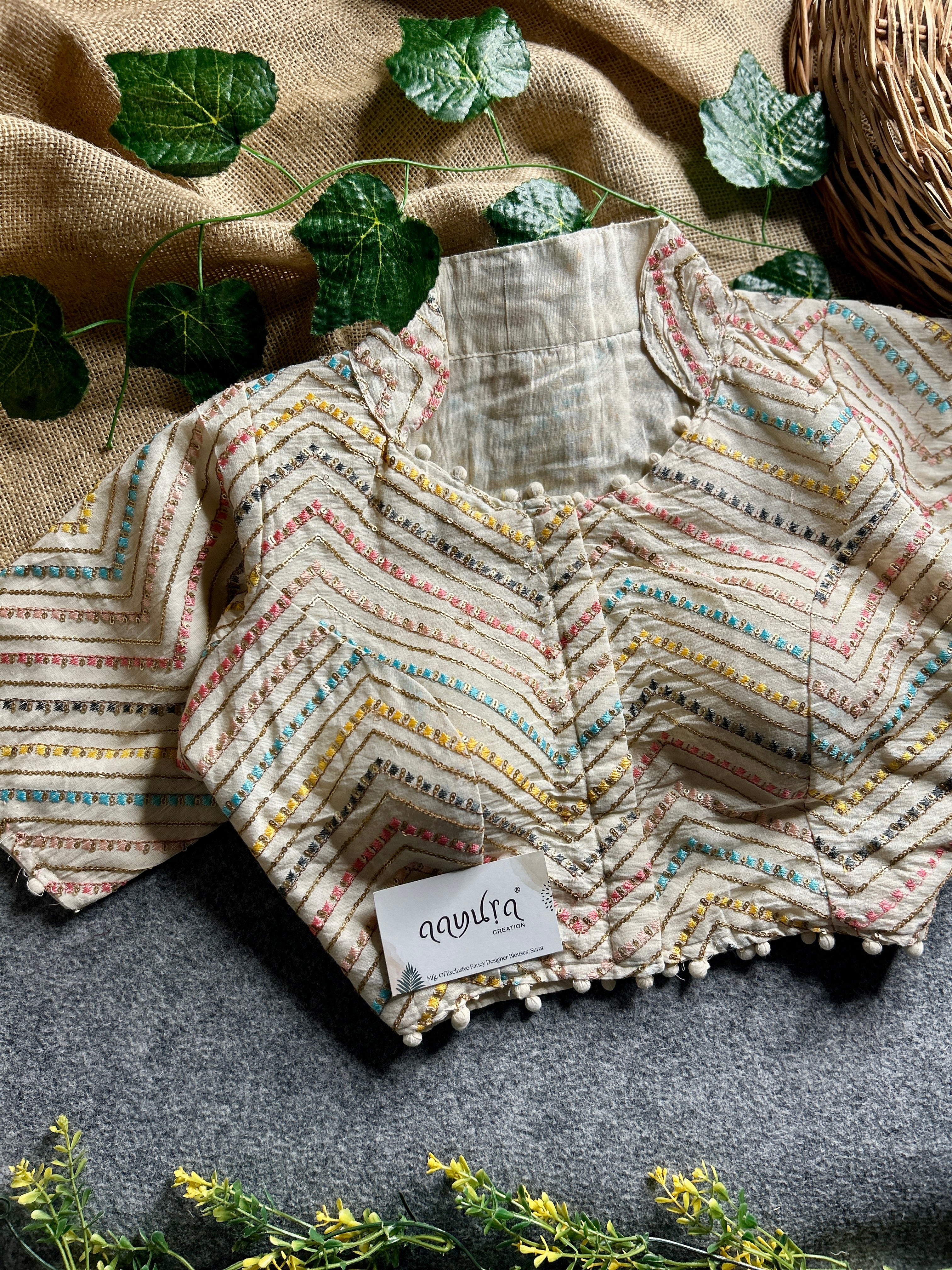 BabyColler Khadi blouse