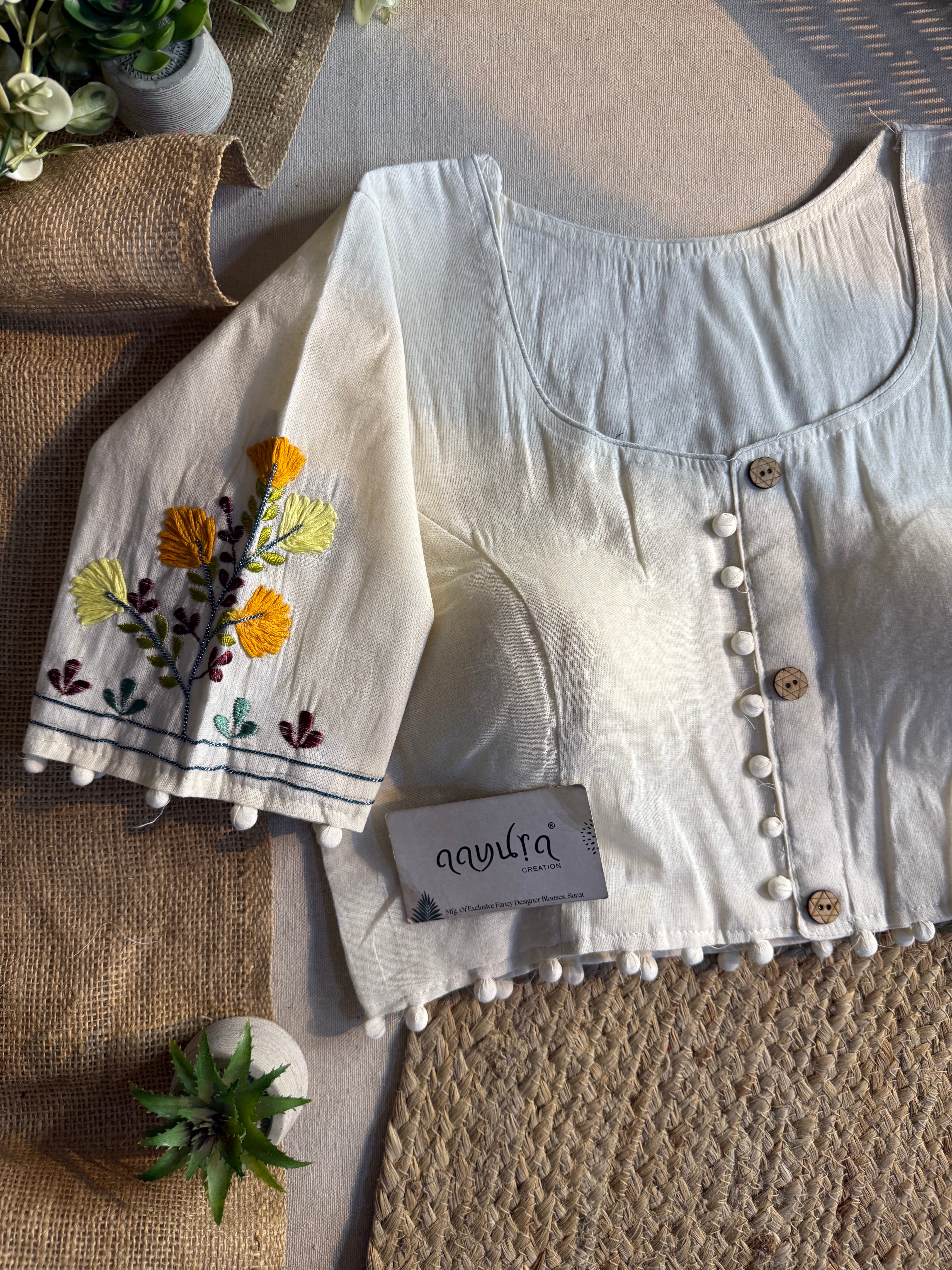 Elite Craft Cotton Blouse