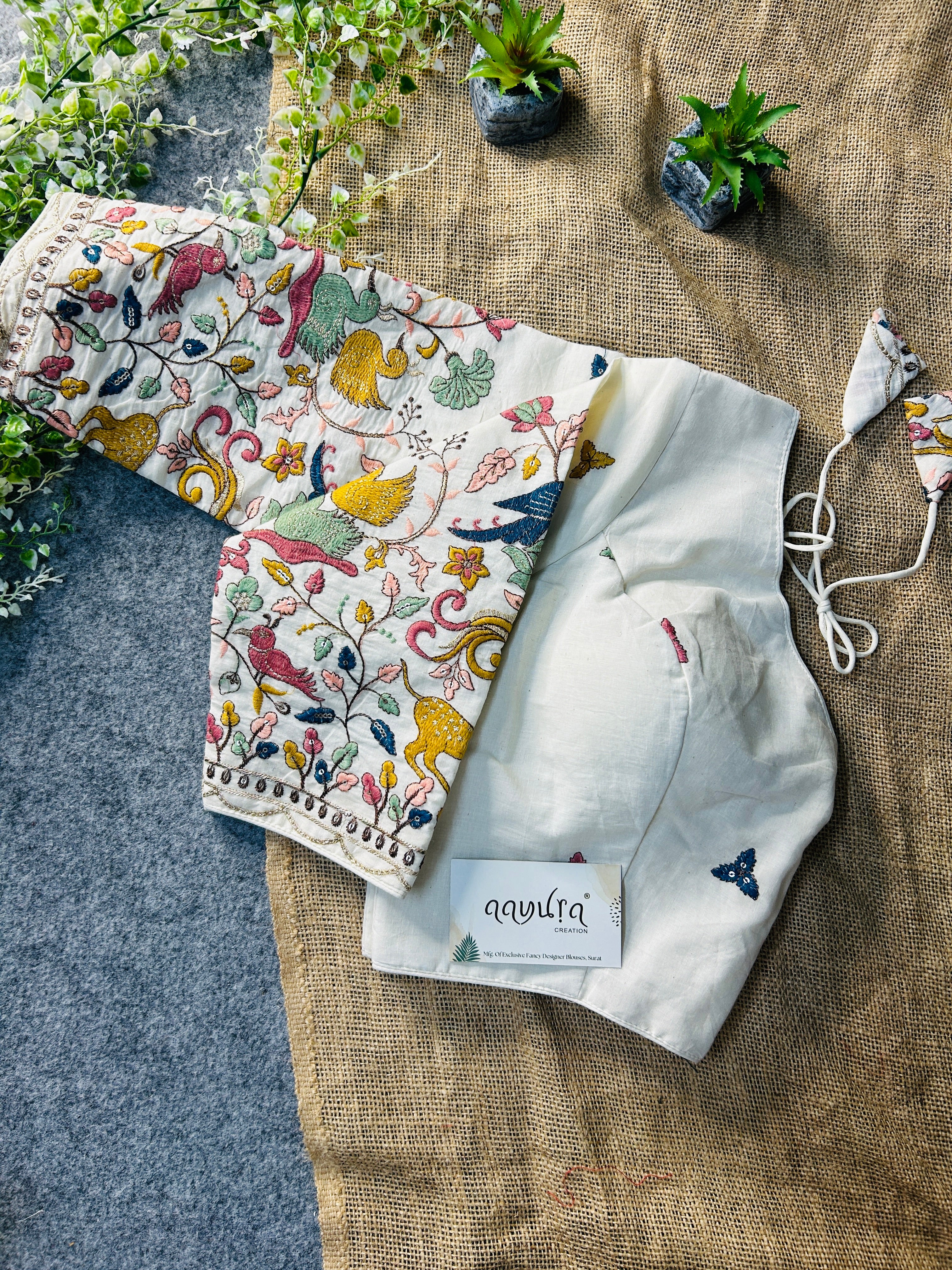 Embroidery Cotton Blouse