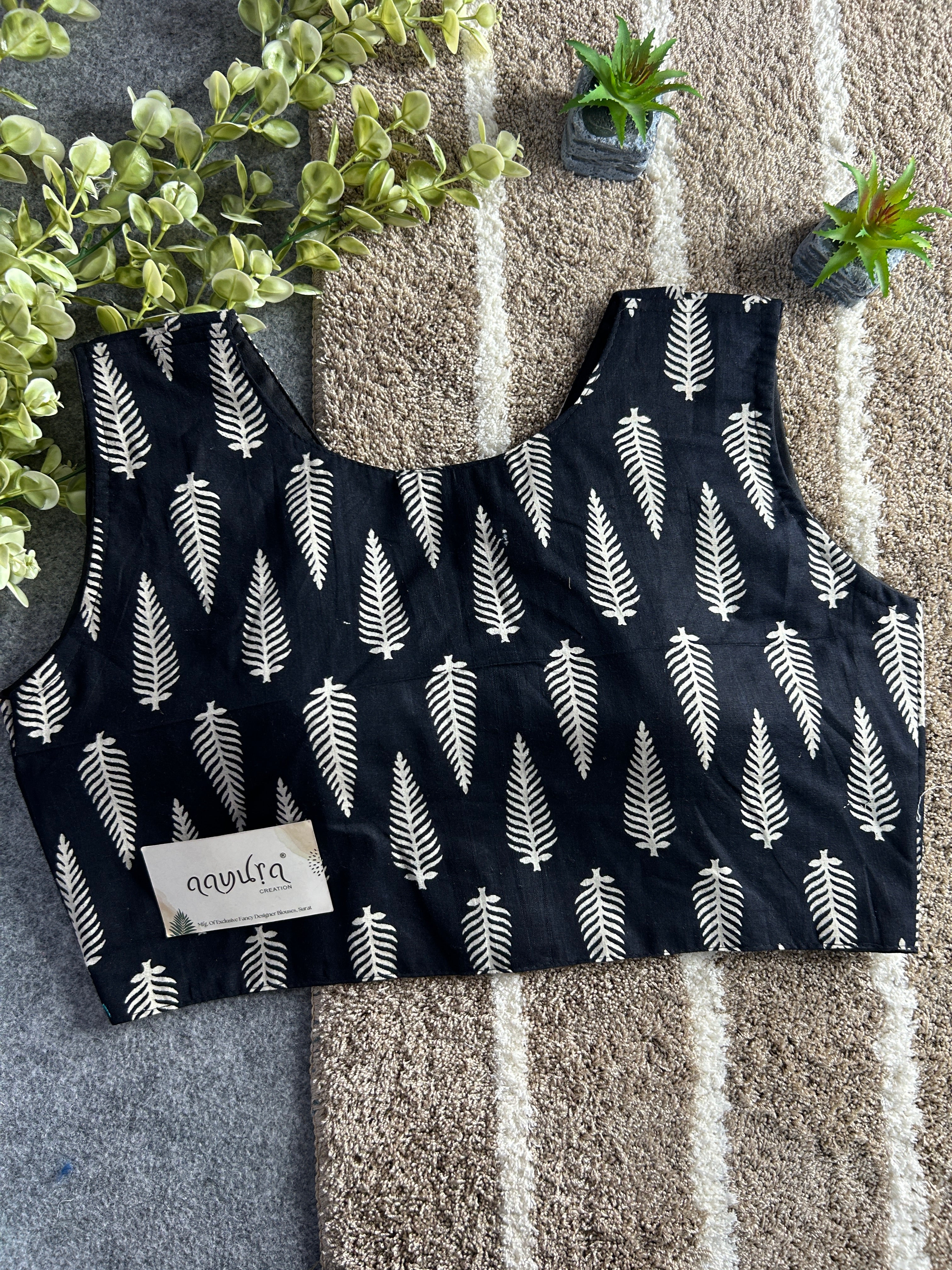 Cotton Coller Blouse