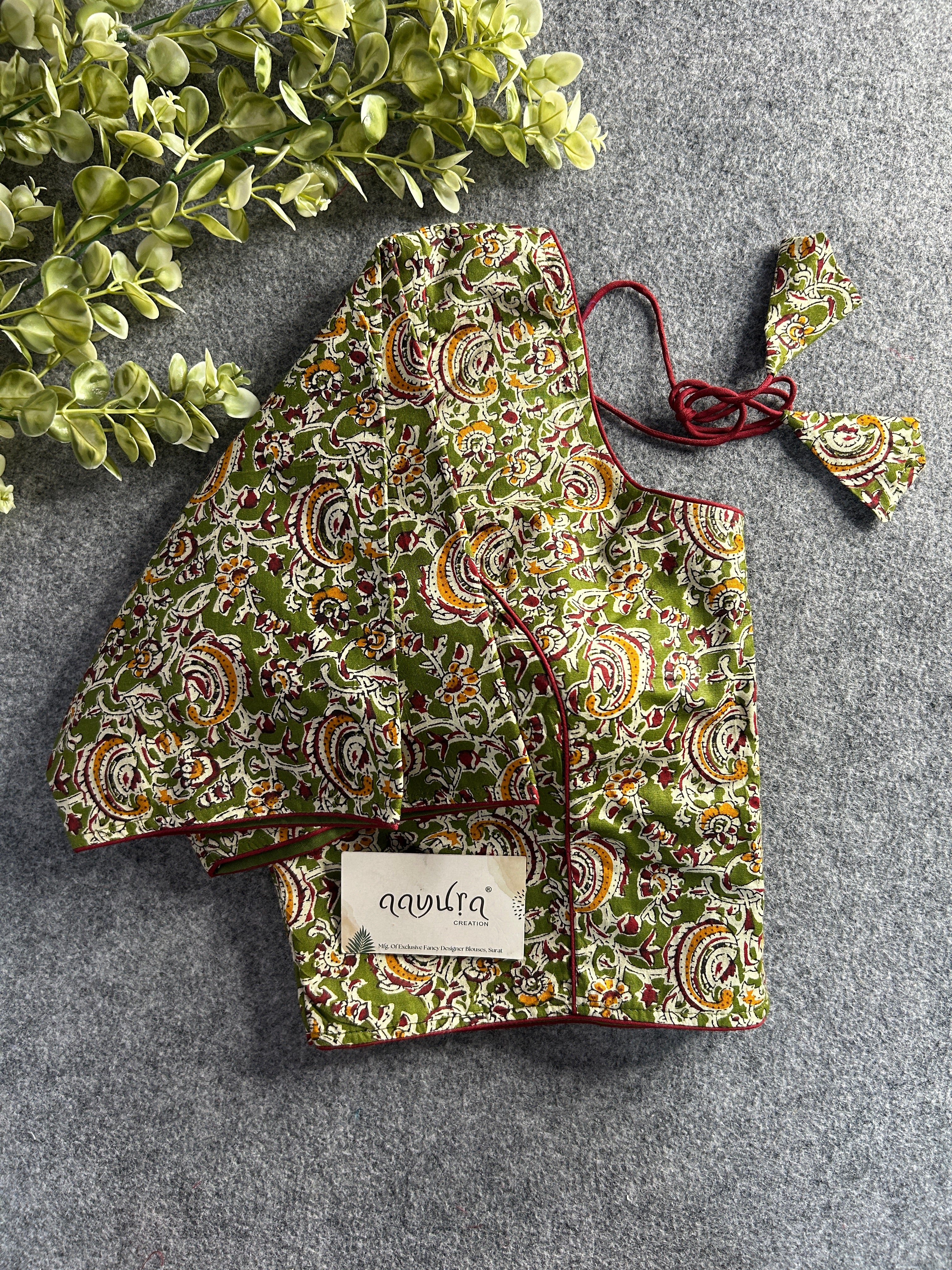 Plus Size Cotton Blouse