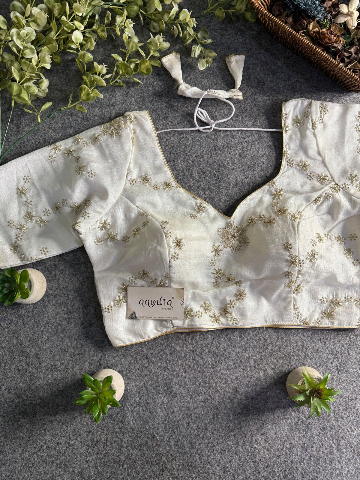 Sadvika-2 Vichitra Silk Blouse