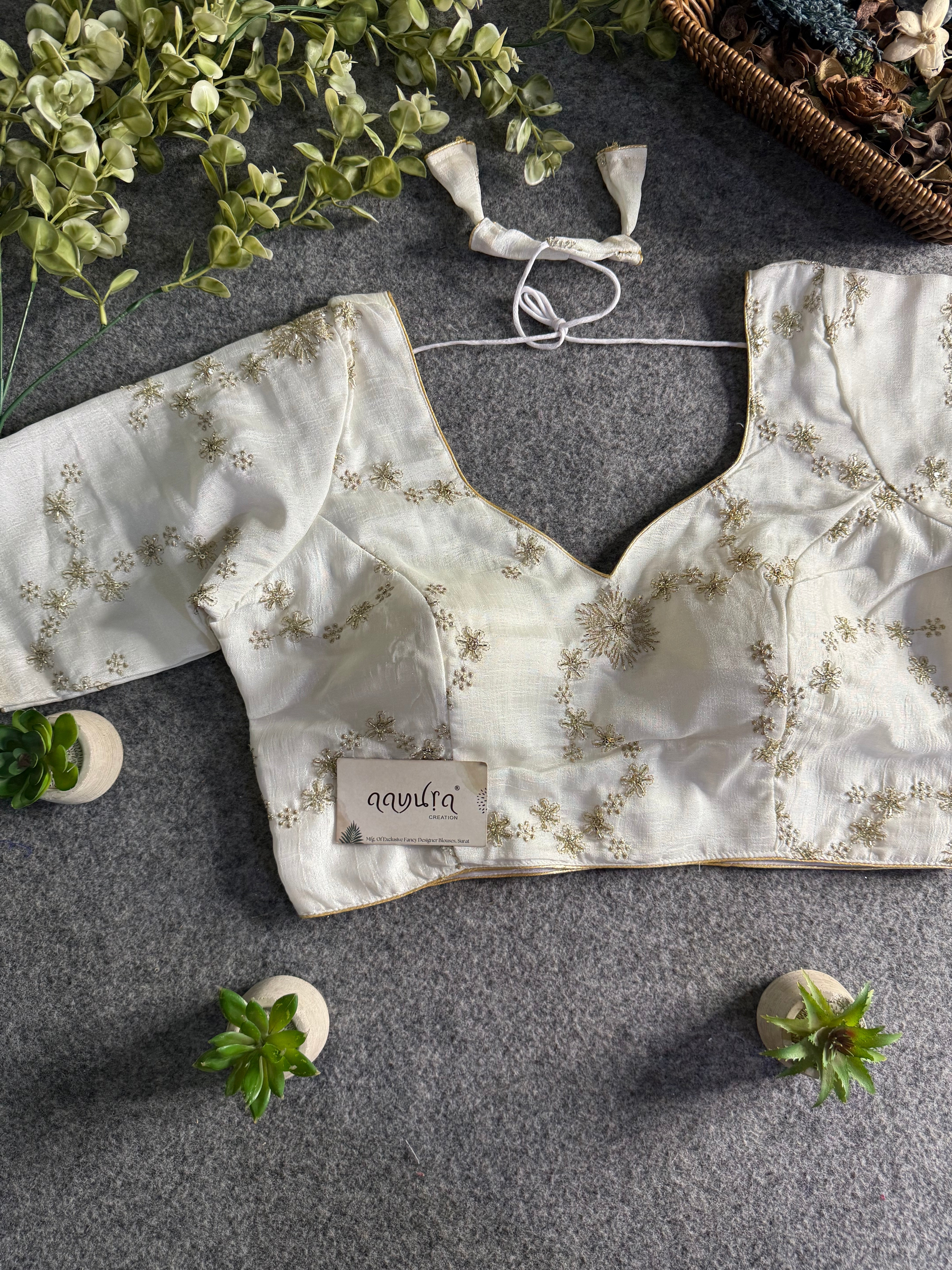 Sadvika-2 Vichitra Silk Blouse