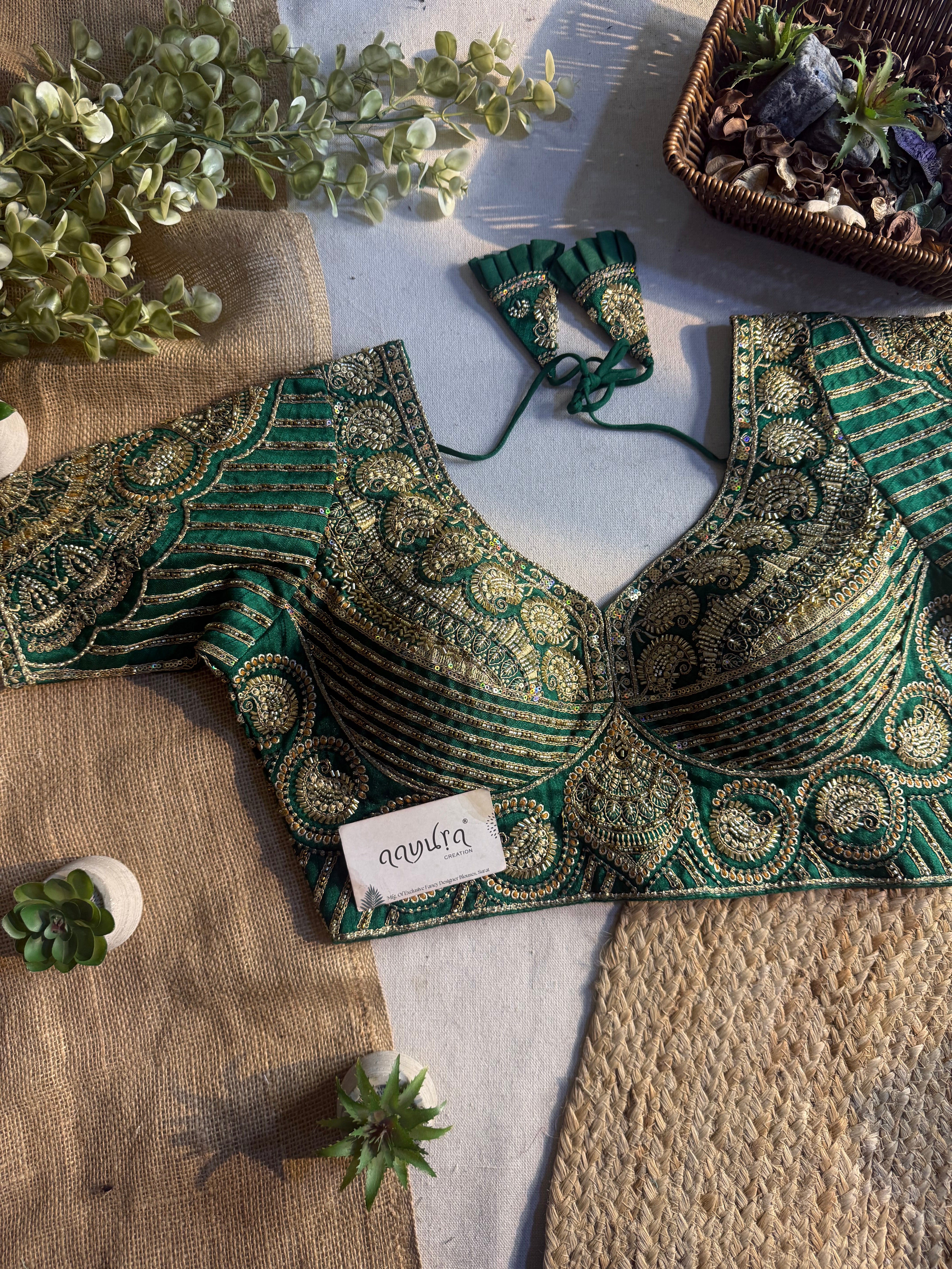 Italian Luxe Beads Blouse