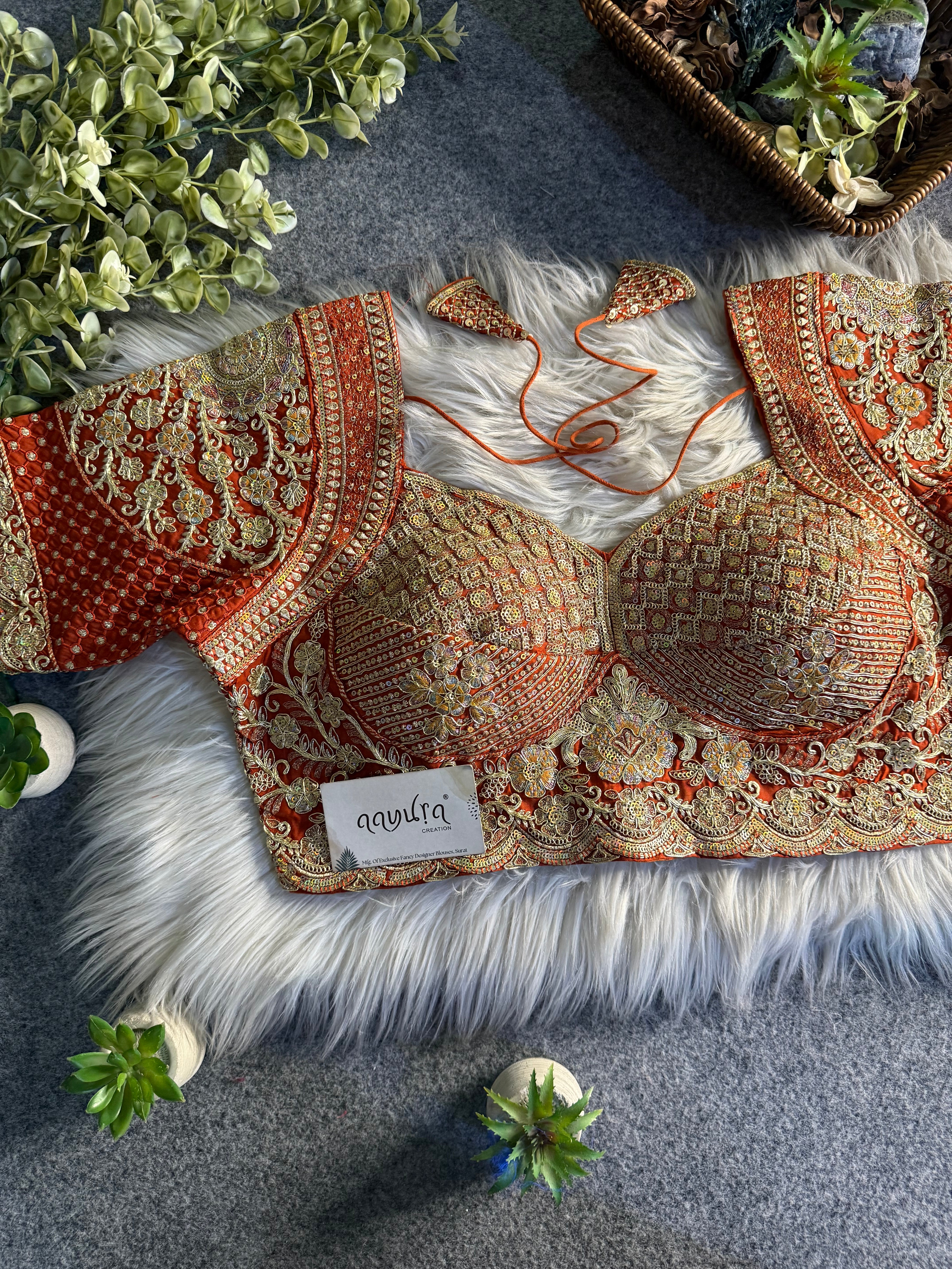 Rivya Glam Silk Blouse