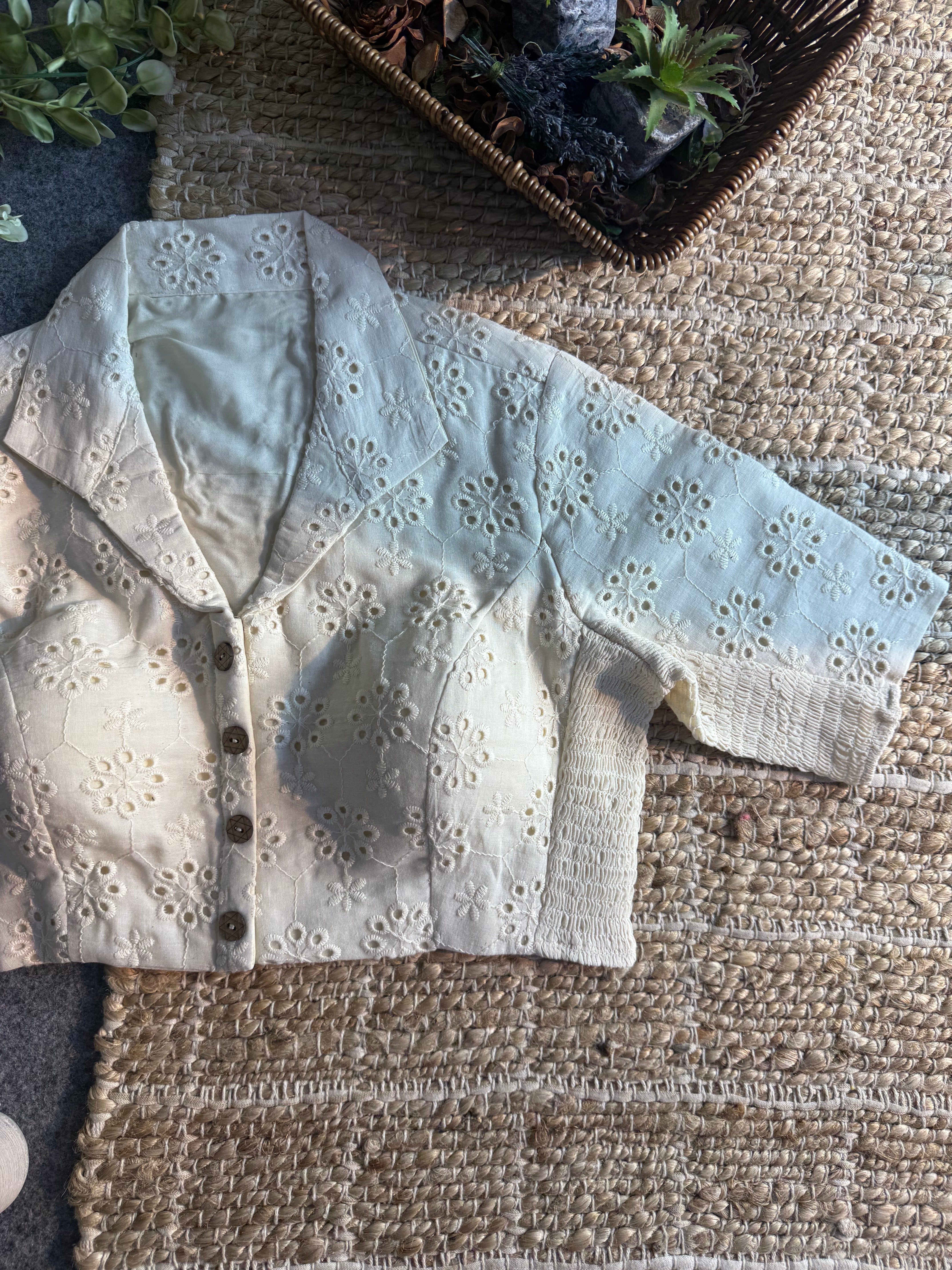 Ebony Grace Hakoba Designer Blouse