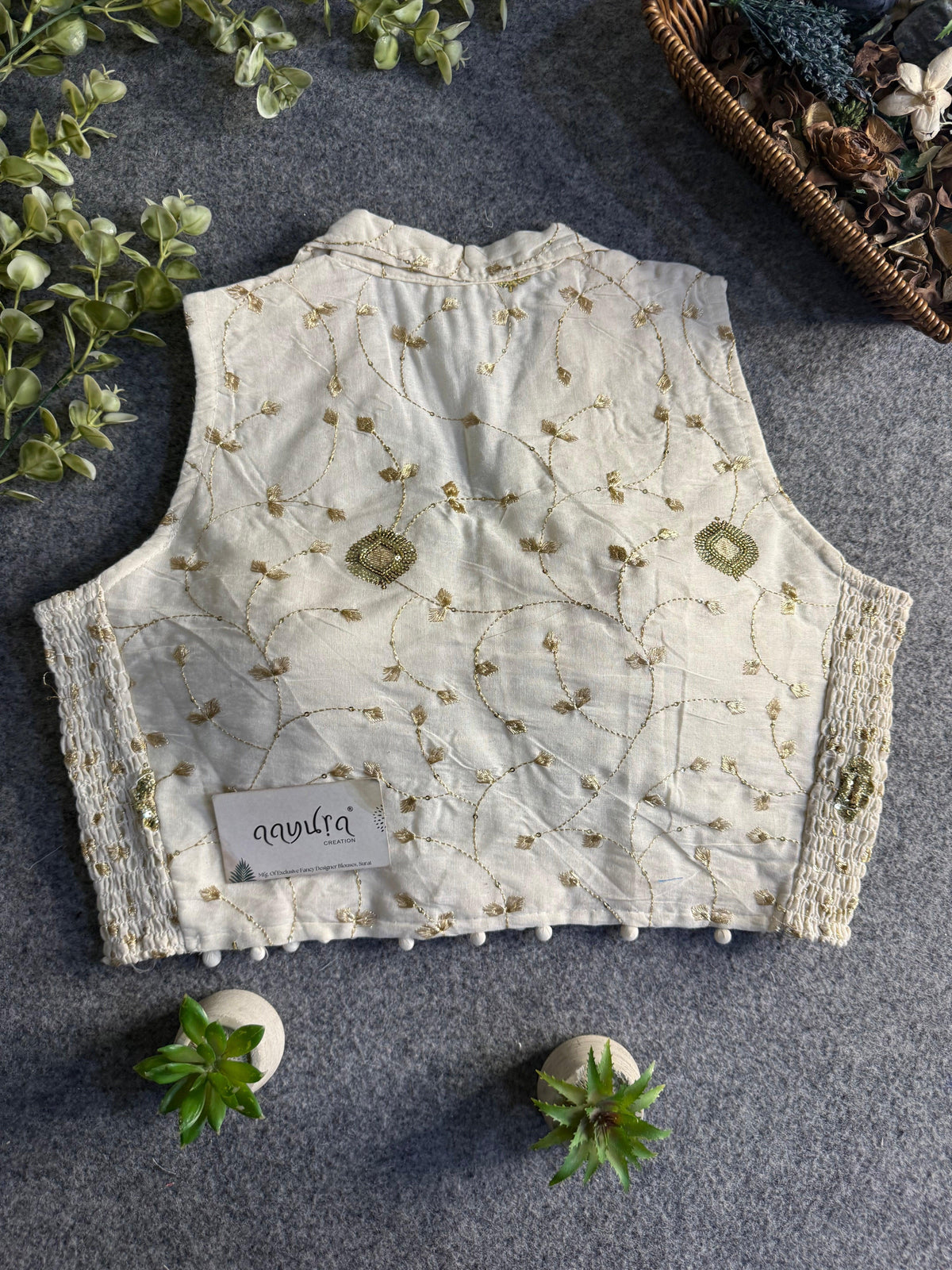 FlexiFit Cotton Designer Blouse